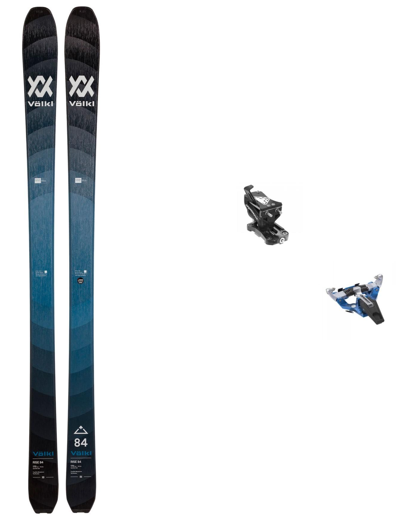 Pack Rise 84 Black/Blue 2024 + Völkl