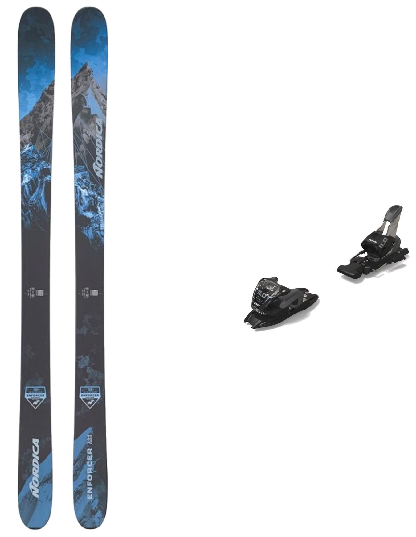 Pack Enforcer 104 Free Bleu/Noir + Nordica