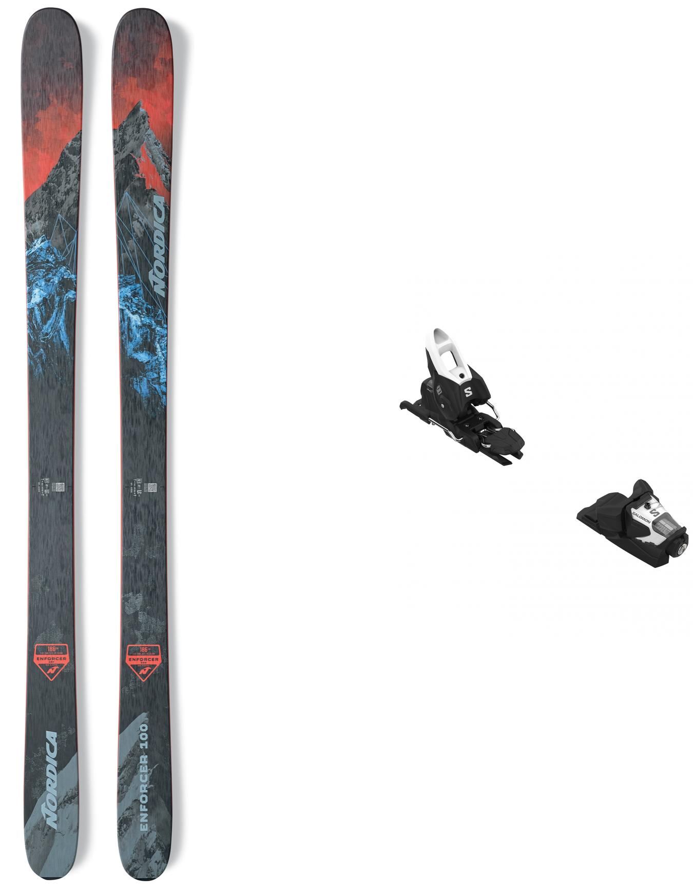 Pack Enforcer 100 Rouge/Noir + Nordica