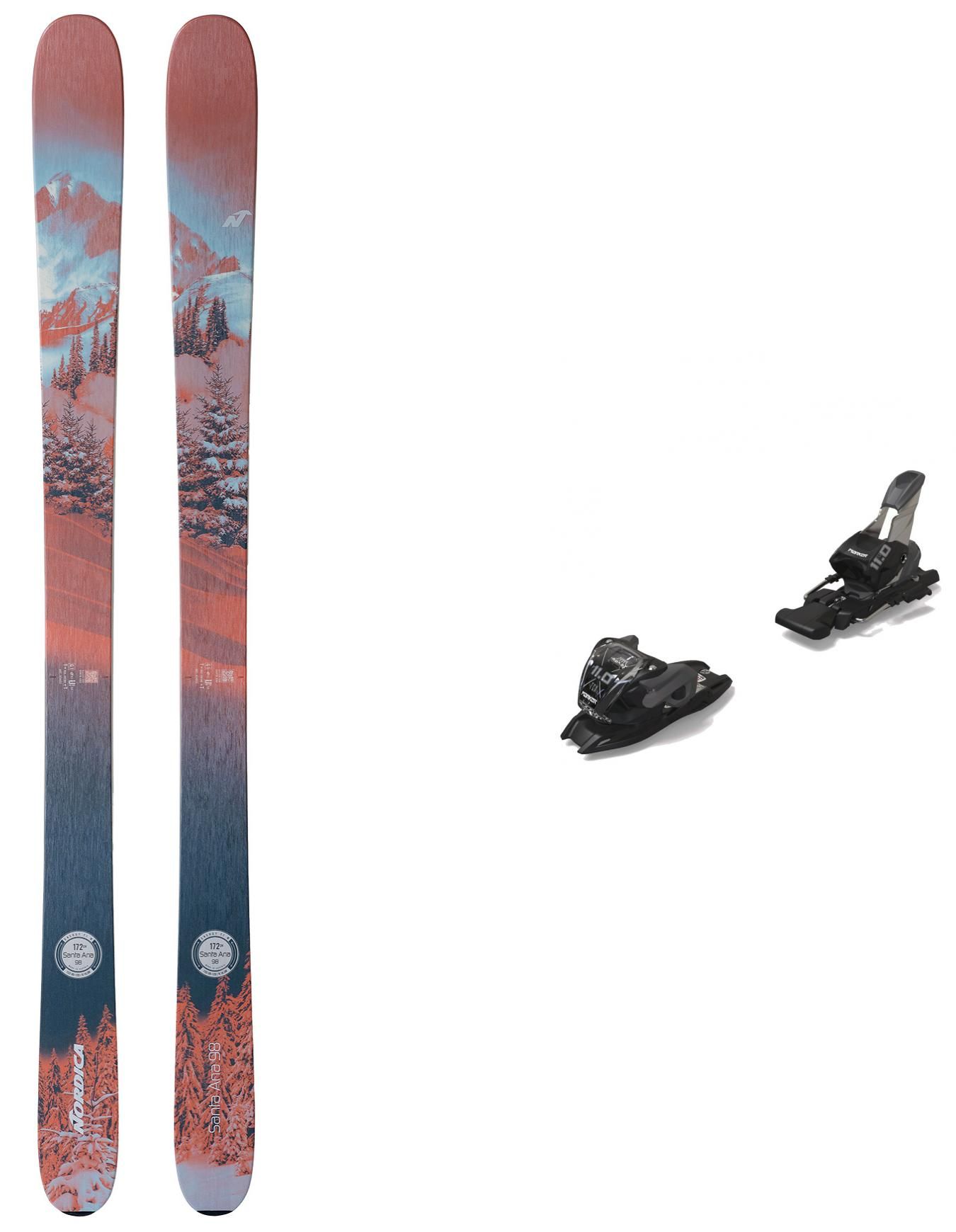 Pack Santa Ana 98 Rose De Minute/Bleu + Nordica
