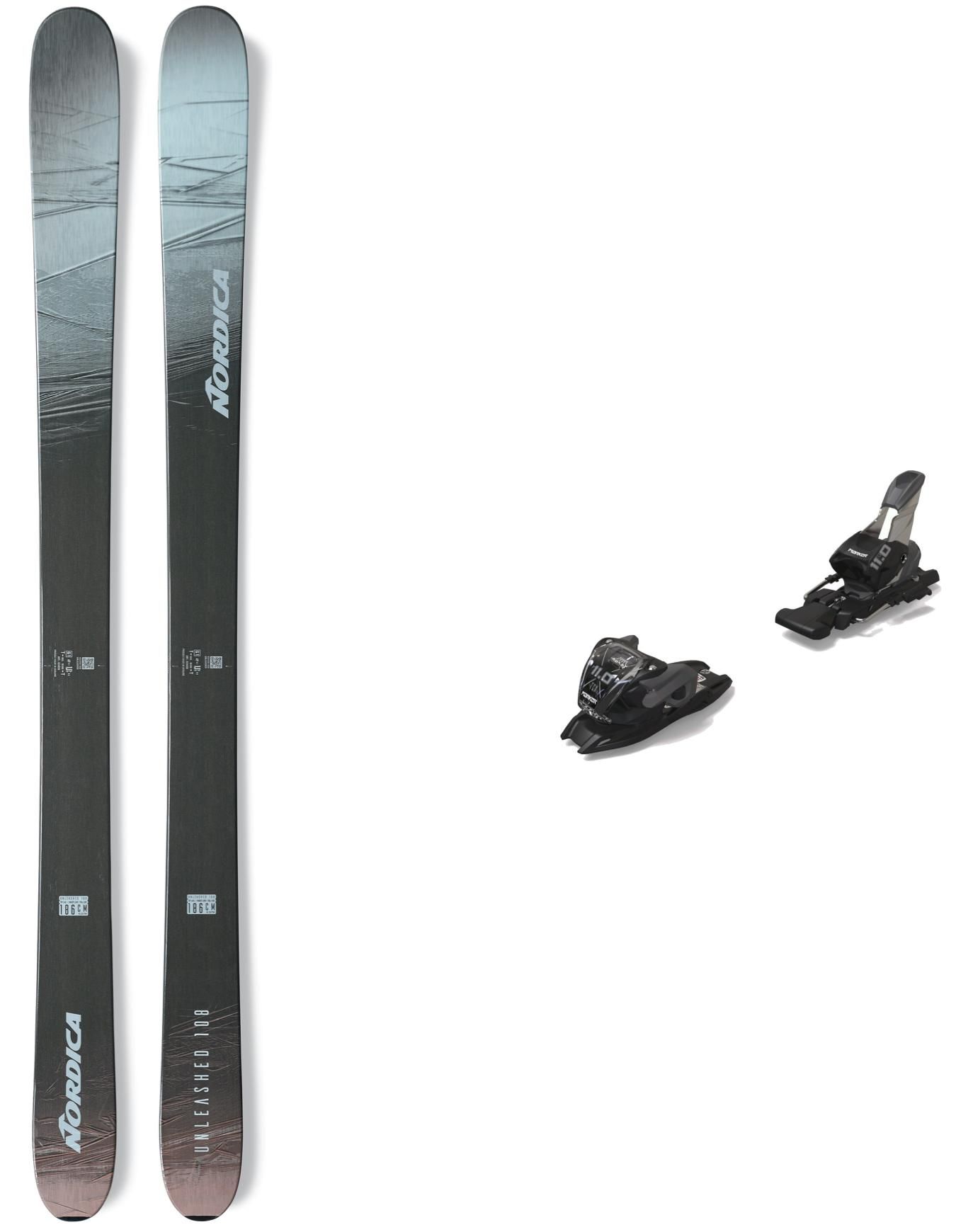 Pack Unleashed 108 Argent/Noir/Rouiller + Nordica
