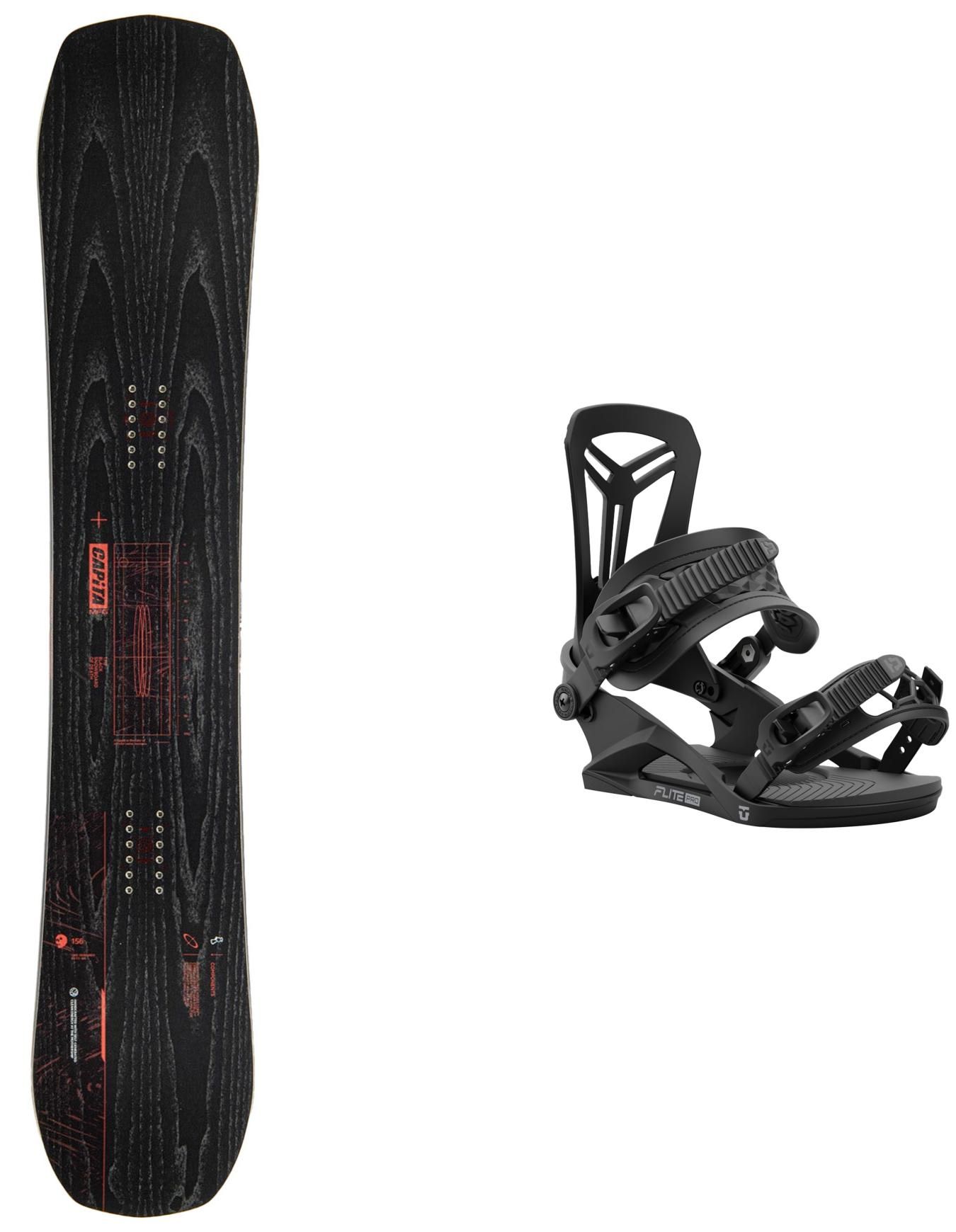 Pack The Black Snowboard Of Death 2025 + Capita