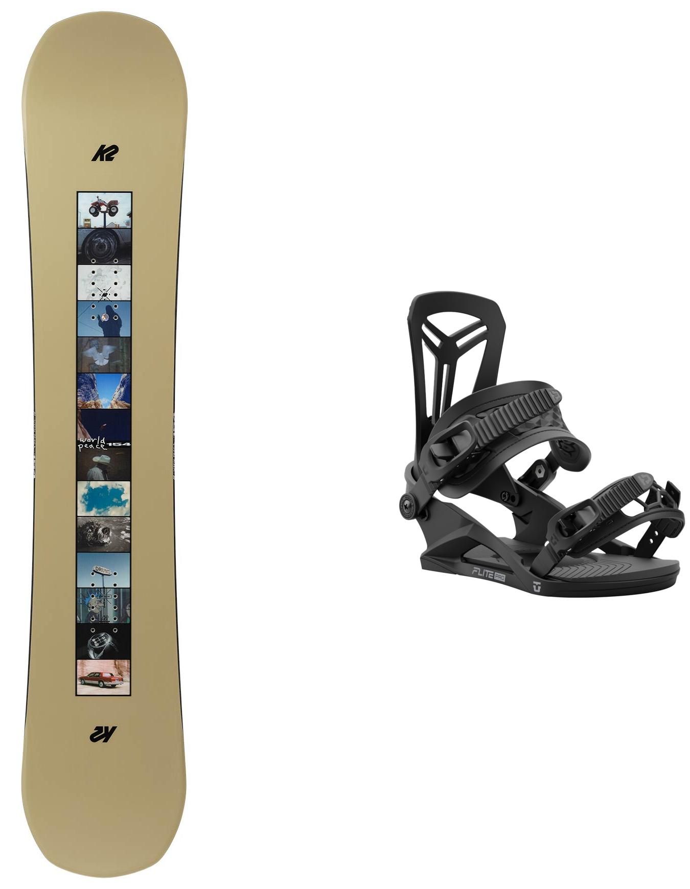 Pack World Peace 2025 + K2 Snowboard