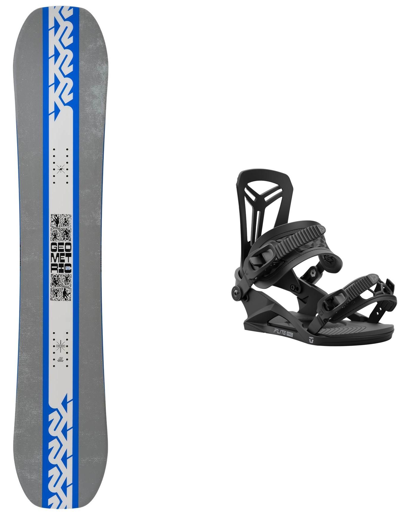 Pack Geometric 2025 + K2 Snowboard