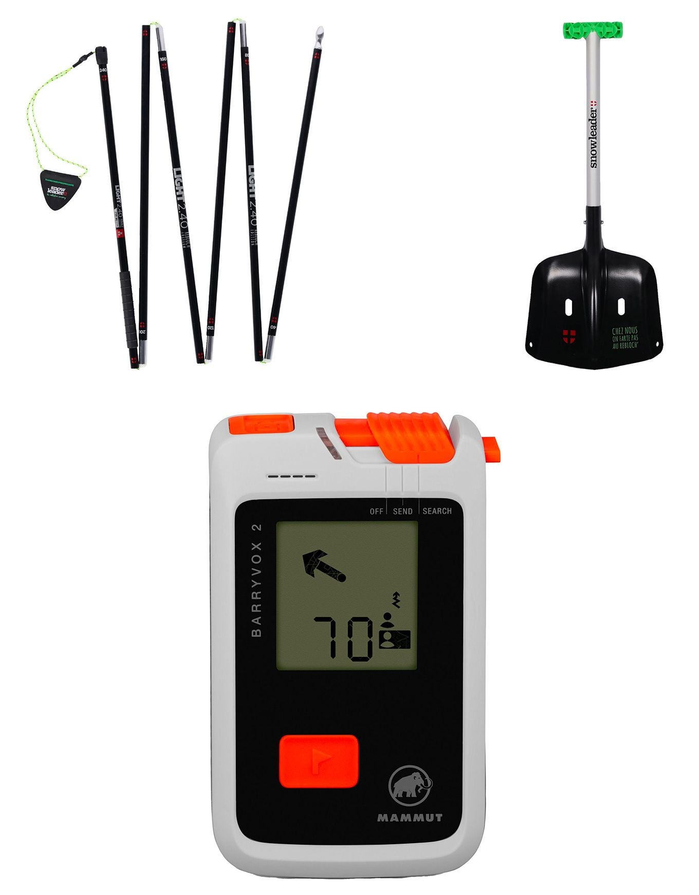 Pack DVA Barryvox 2 White + Mammut