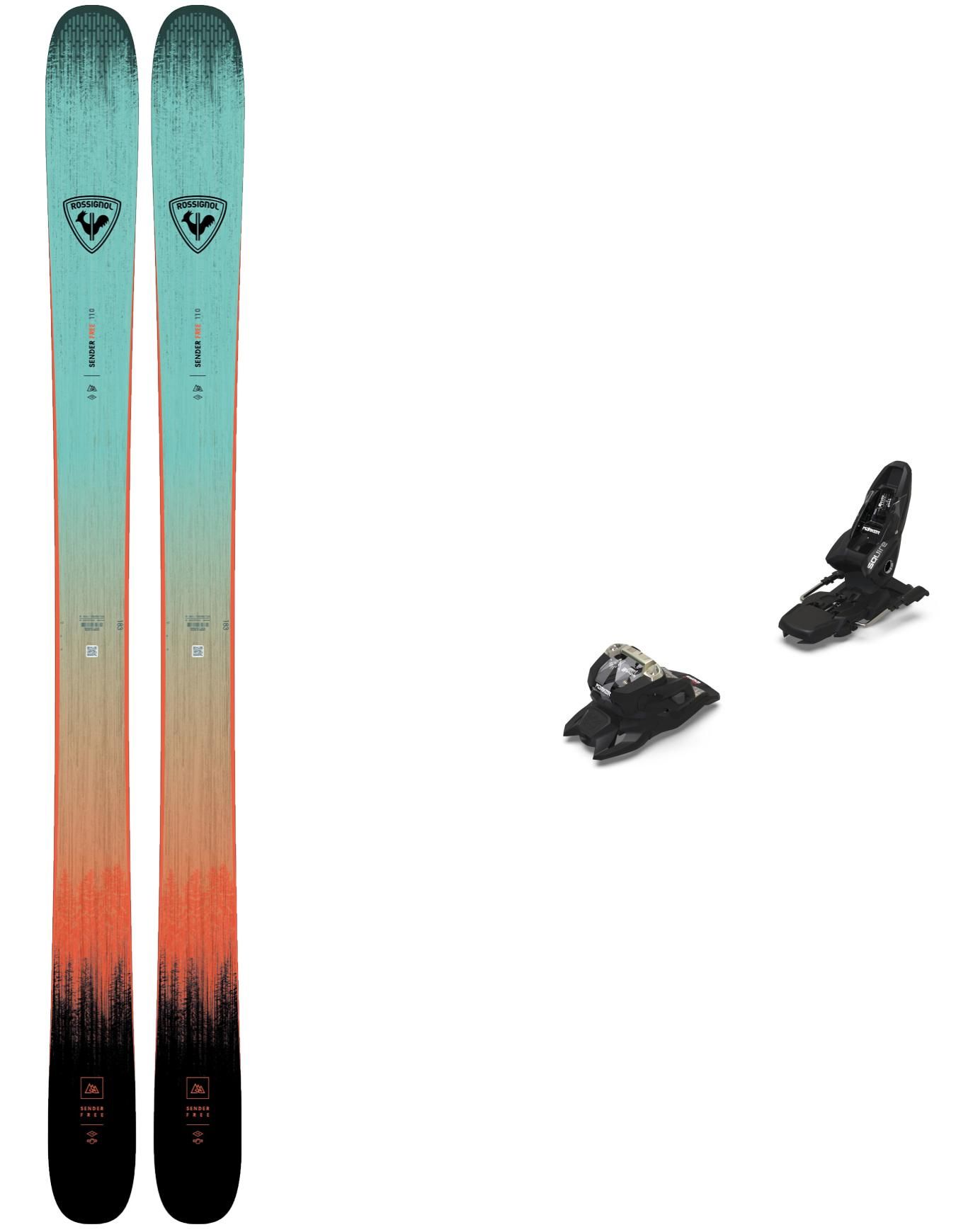 Pakker Sender Free 110 2025 + Rossignol