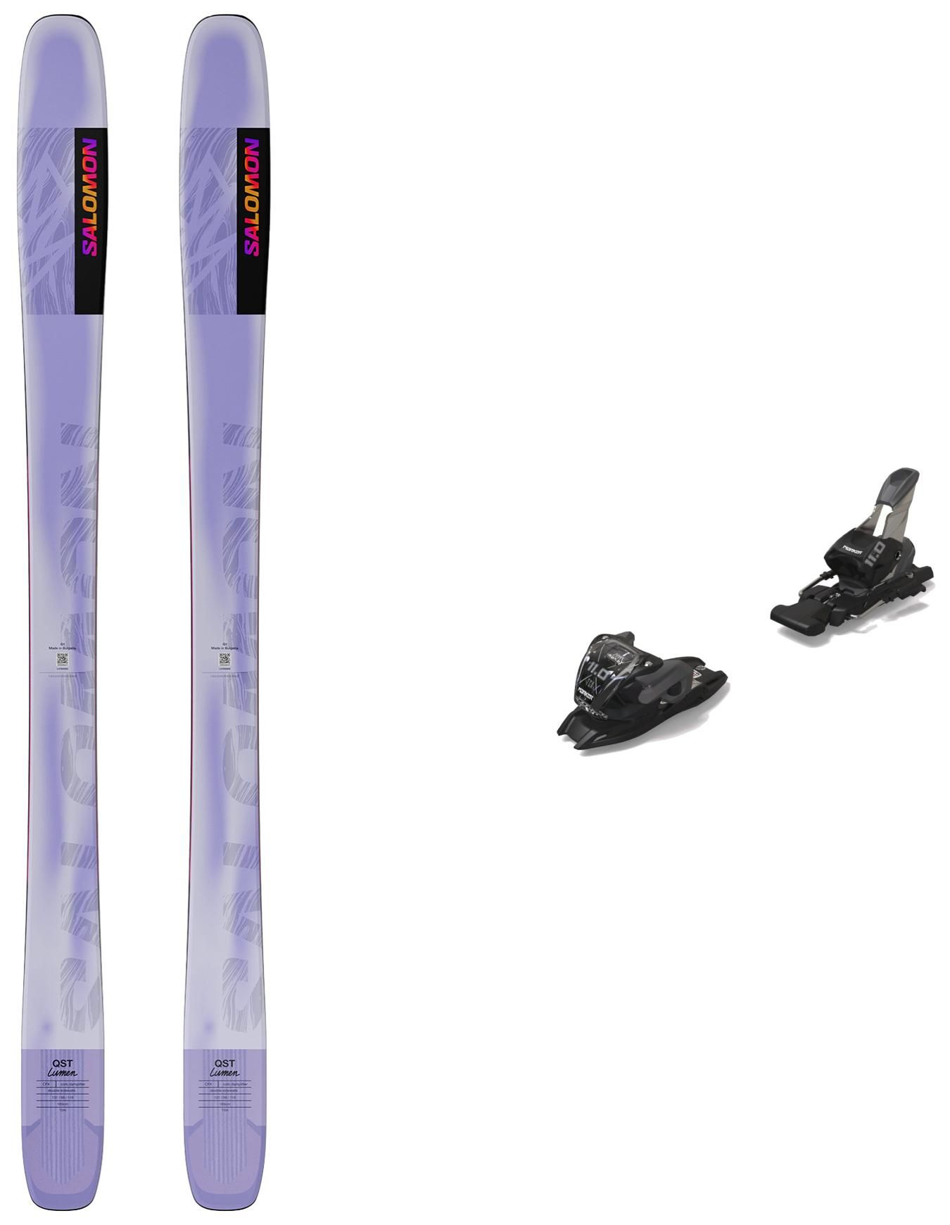 Pack Qst Lumen 98 Lilac Breeze/Rhodamine Red/Saffron 2025 + Salomon