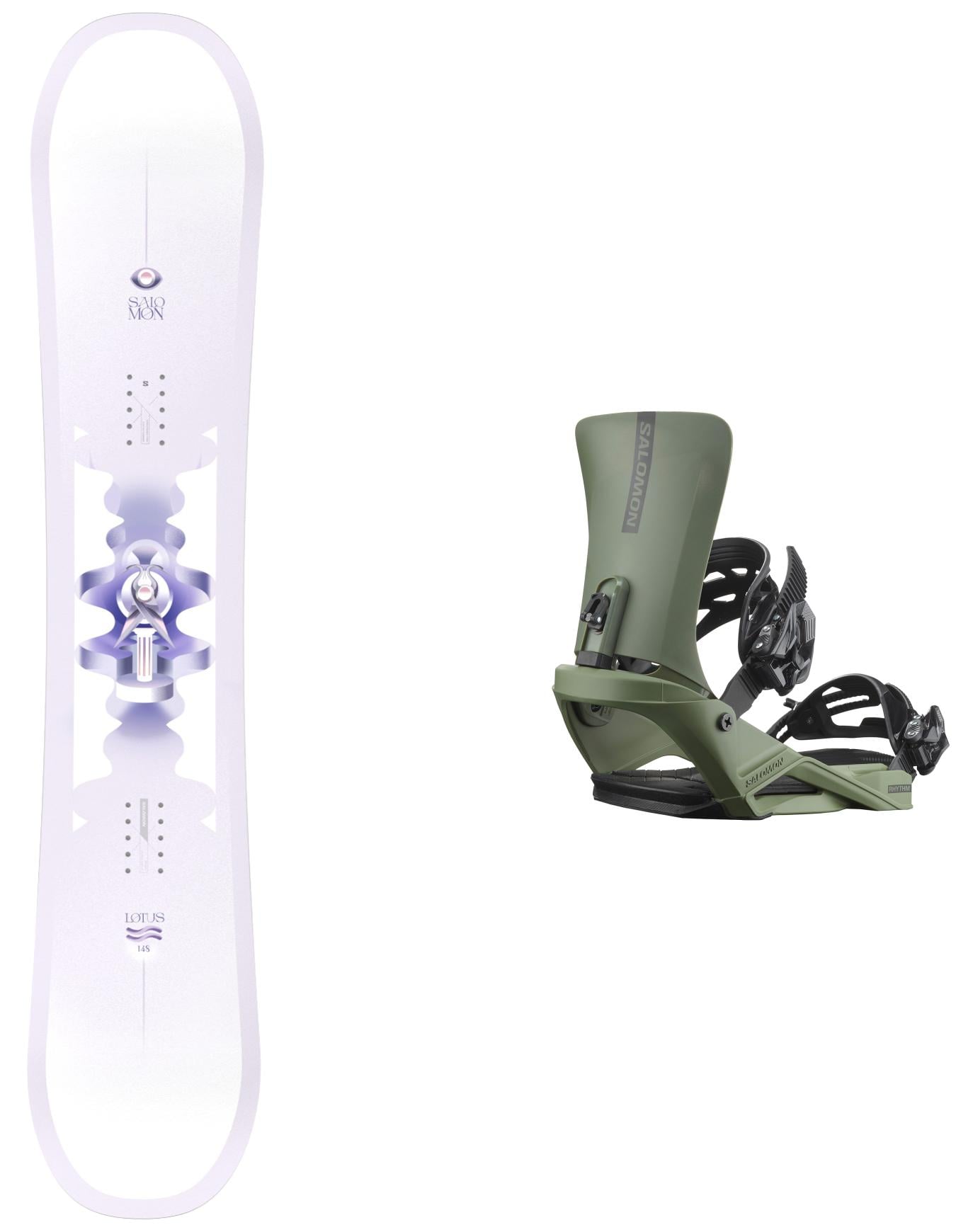 Pack Lotus 2026 + Salomon Snowboard