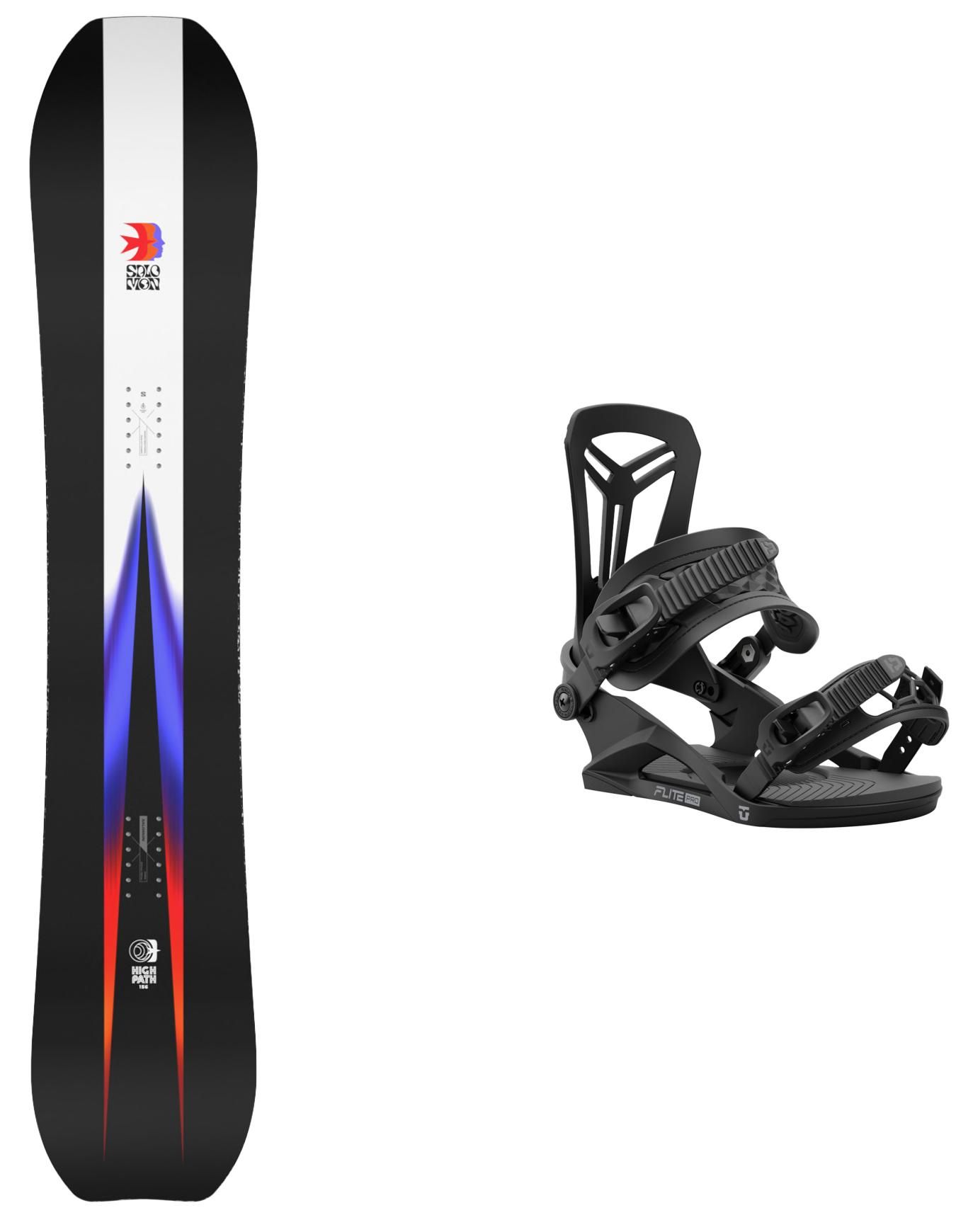 Pack Highpath 2025 + Salomon Snowboard