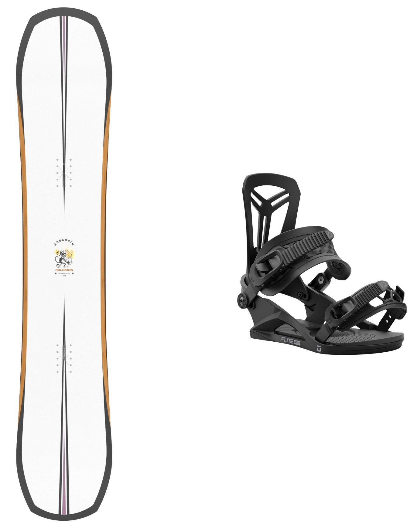Pack Assassin 2025 + Salomon Snowboard