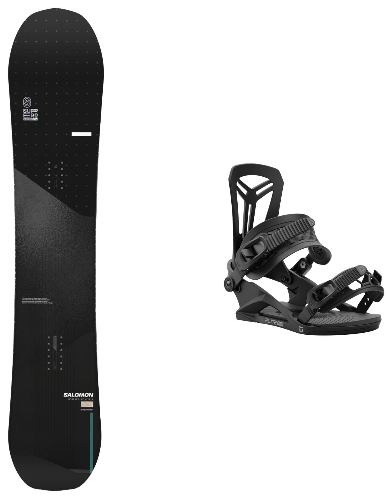 Pack Super 8 Pro 2025 + Salomon Snowboard