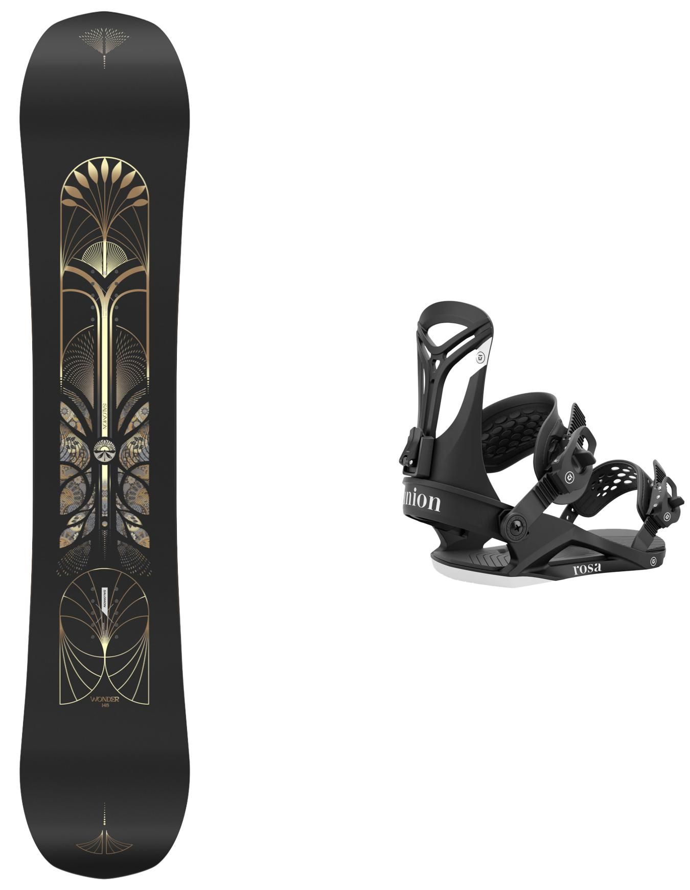Pack Wonder 2025 + Salomon Snowboard