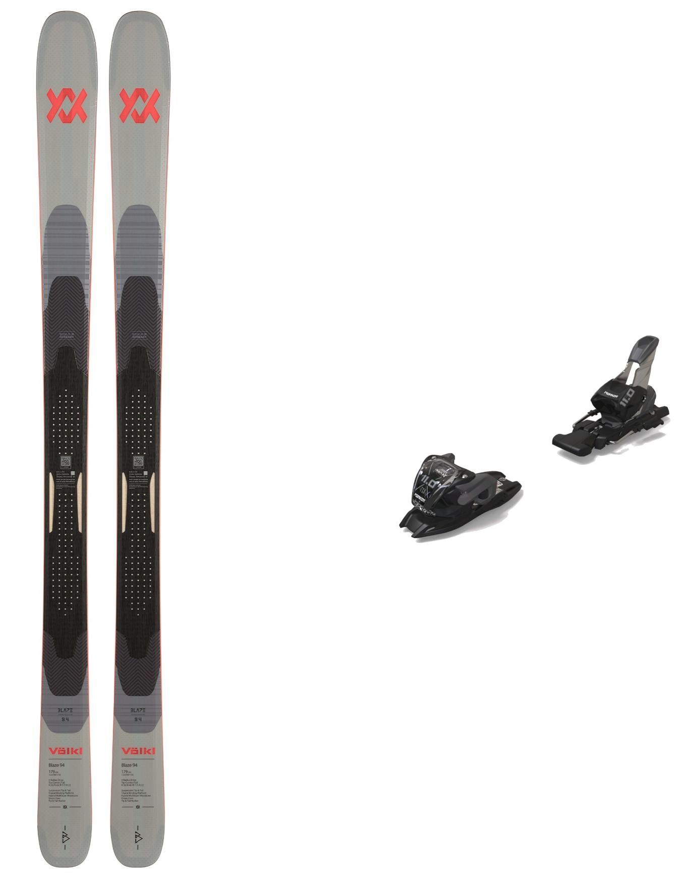 Pack Blaze 94 Grey/Red 2025 + Völkl