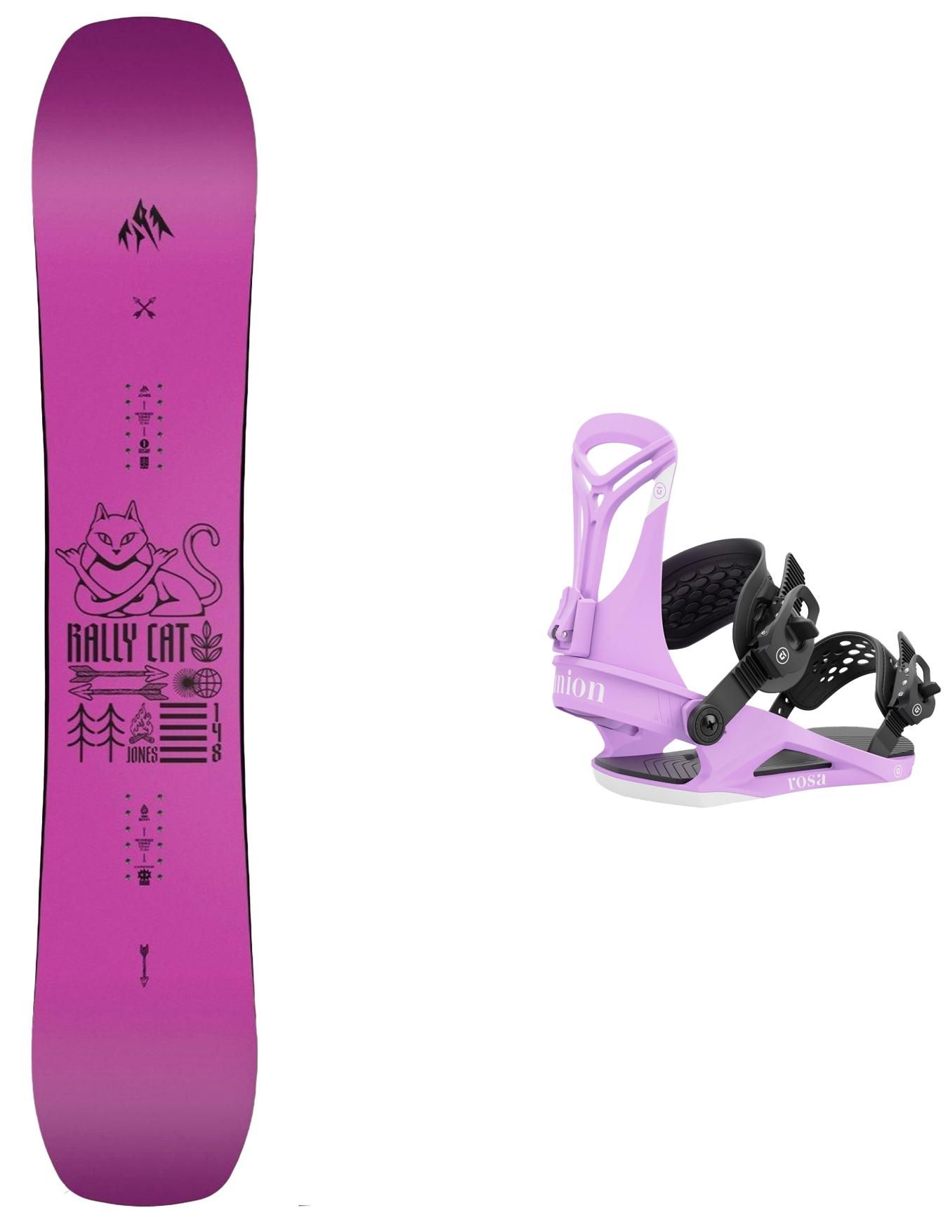 Pack Women's Rally Cat 2025 + Jones Snowboards