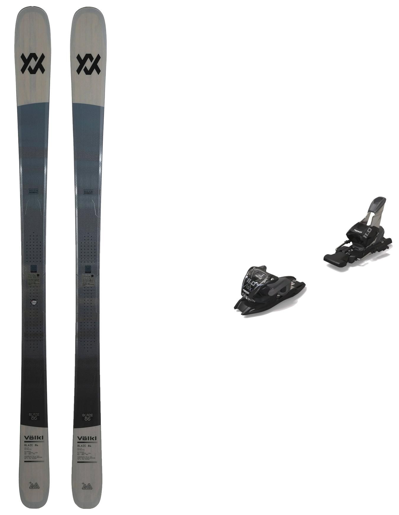 Pack Blaze 86 Grey/Black 2026 + Völkl