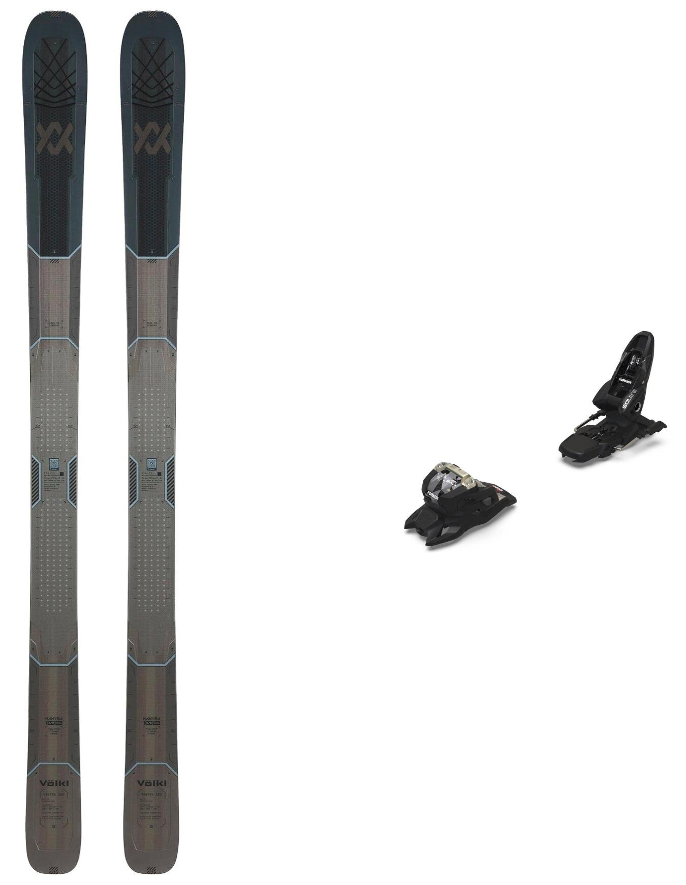 Pack Mantra 102 Grey/Black 2026 + Völkl