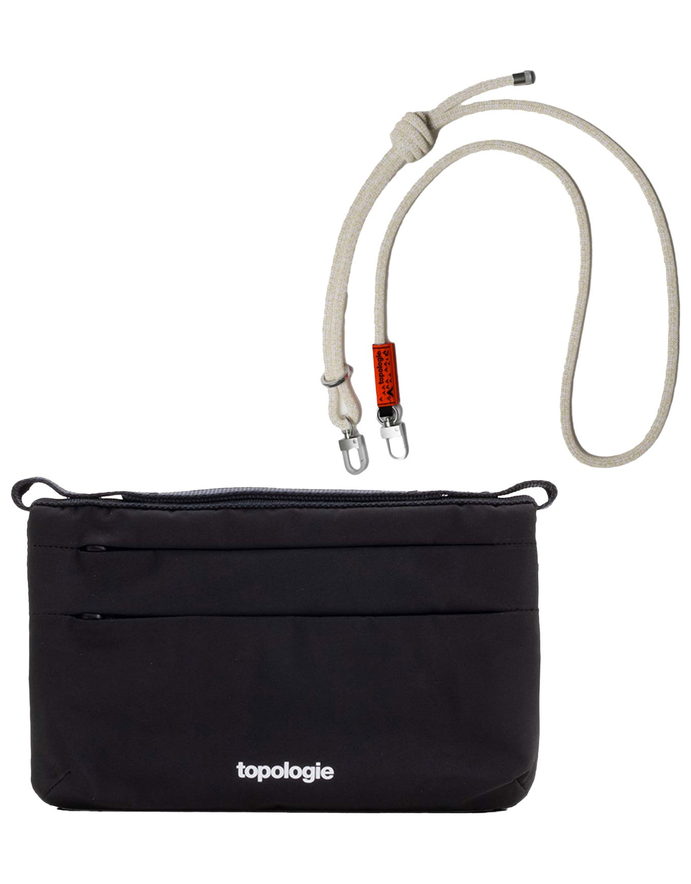Pack Phone Sacoche 90 Black Tech Sateen + Topologie