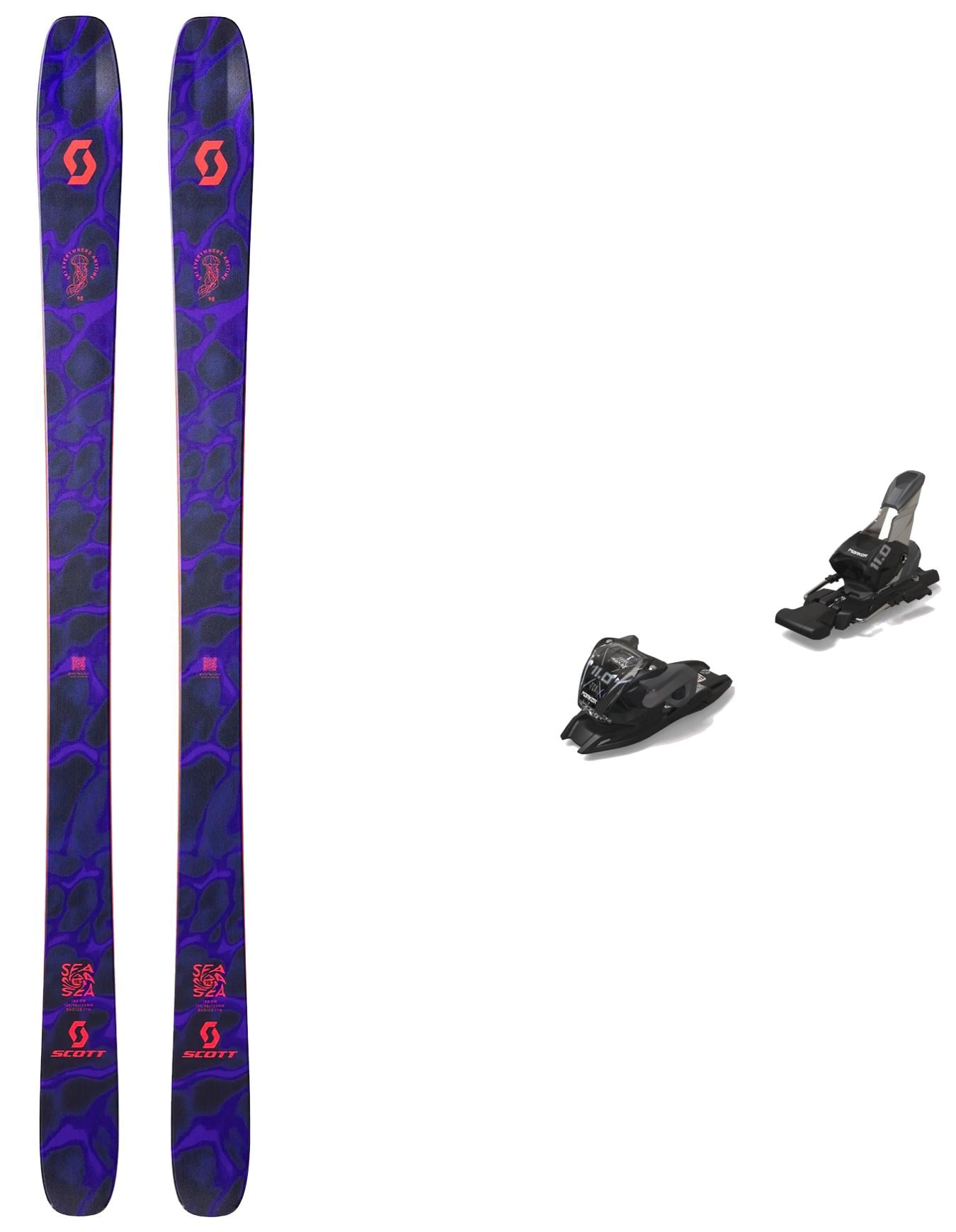 Pack Sea 98 Black/Purple 2027 + Scott