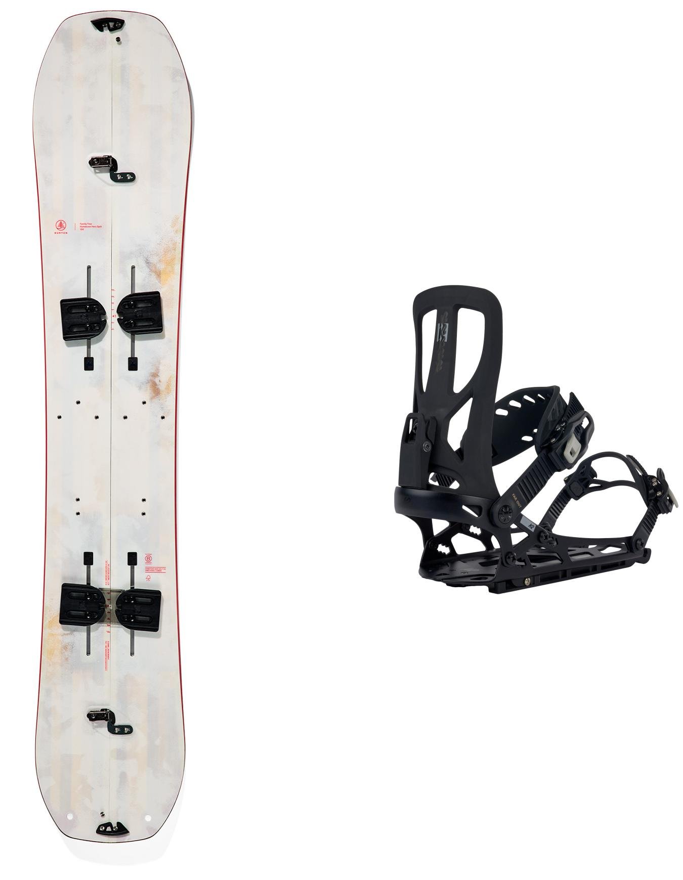 Pack Family Tree Hometown Hero Splitboard 2027 + Burton