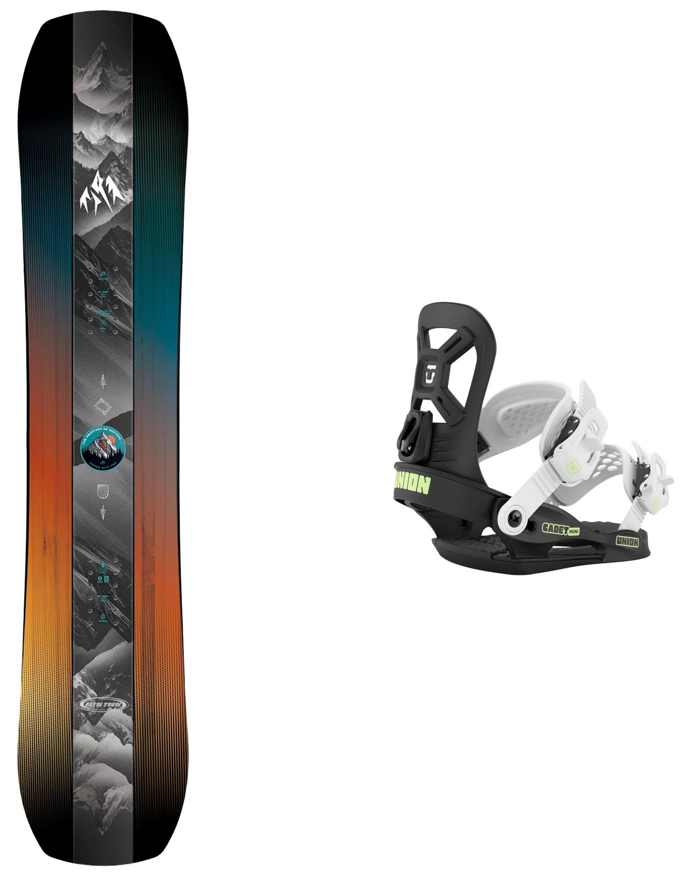 Pack Mountain Twin Junior 2027 + Jones Snowboards