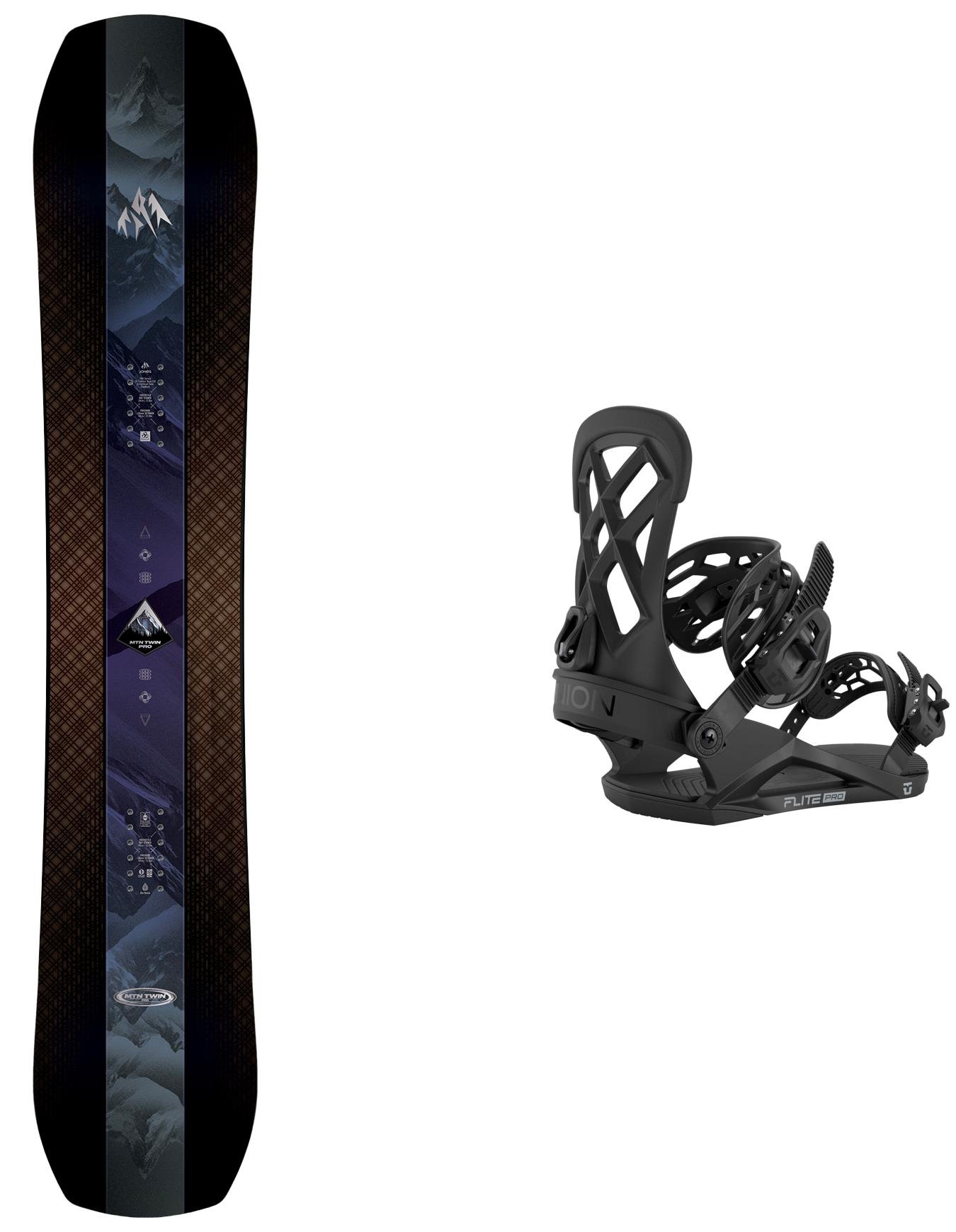 Pack Mountain Twin Pro 2027 + Jones Snowboards
