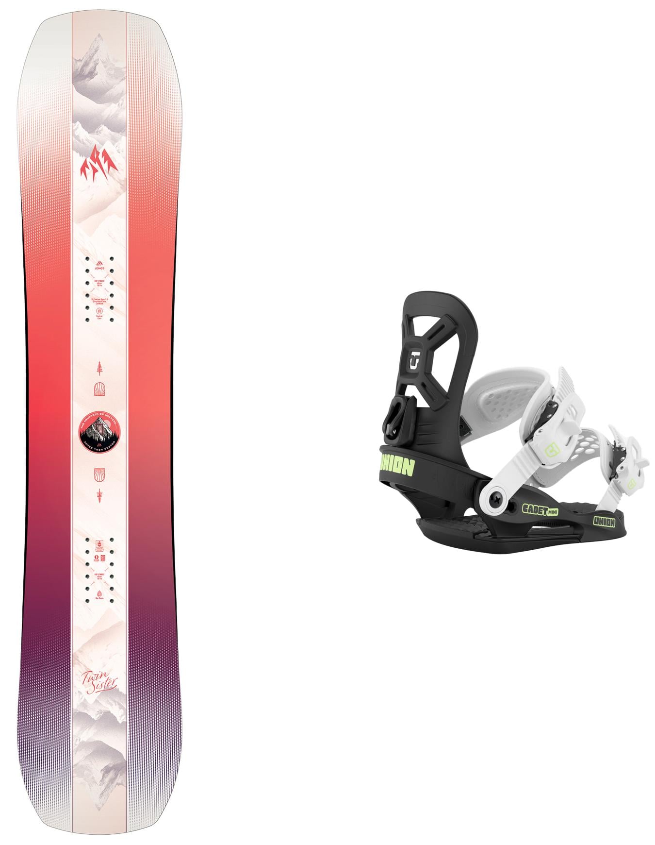 Pack Twin Sister Junior 2027 + Jones Snowboards