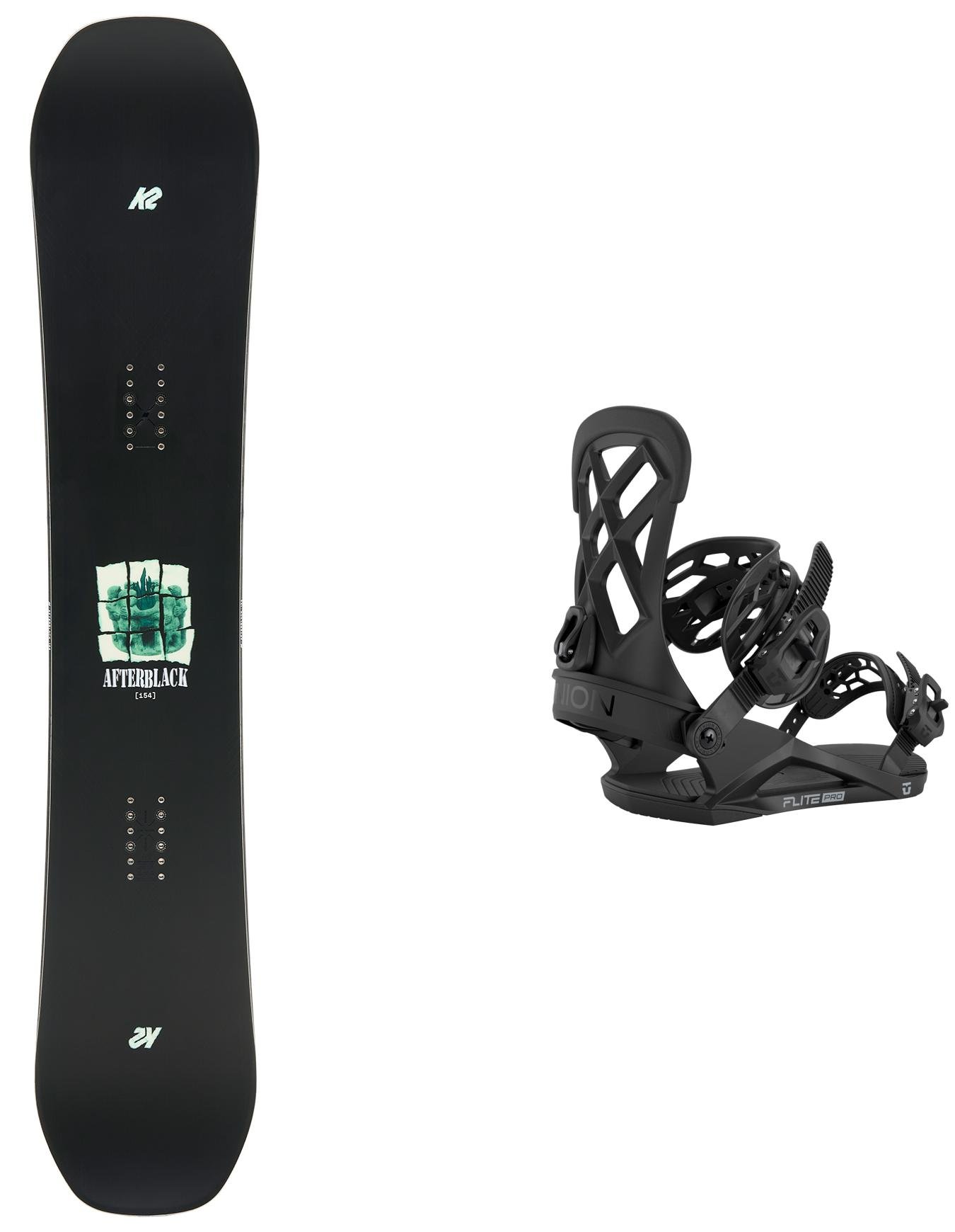 Pack Afterblack 2027 + K2 Snowboard