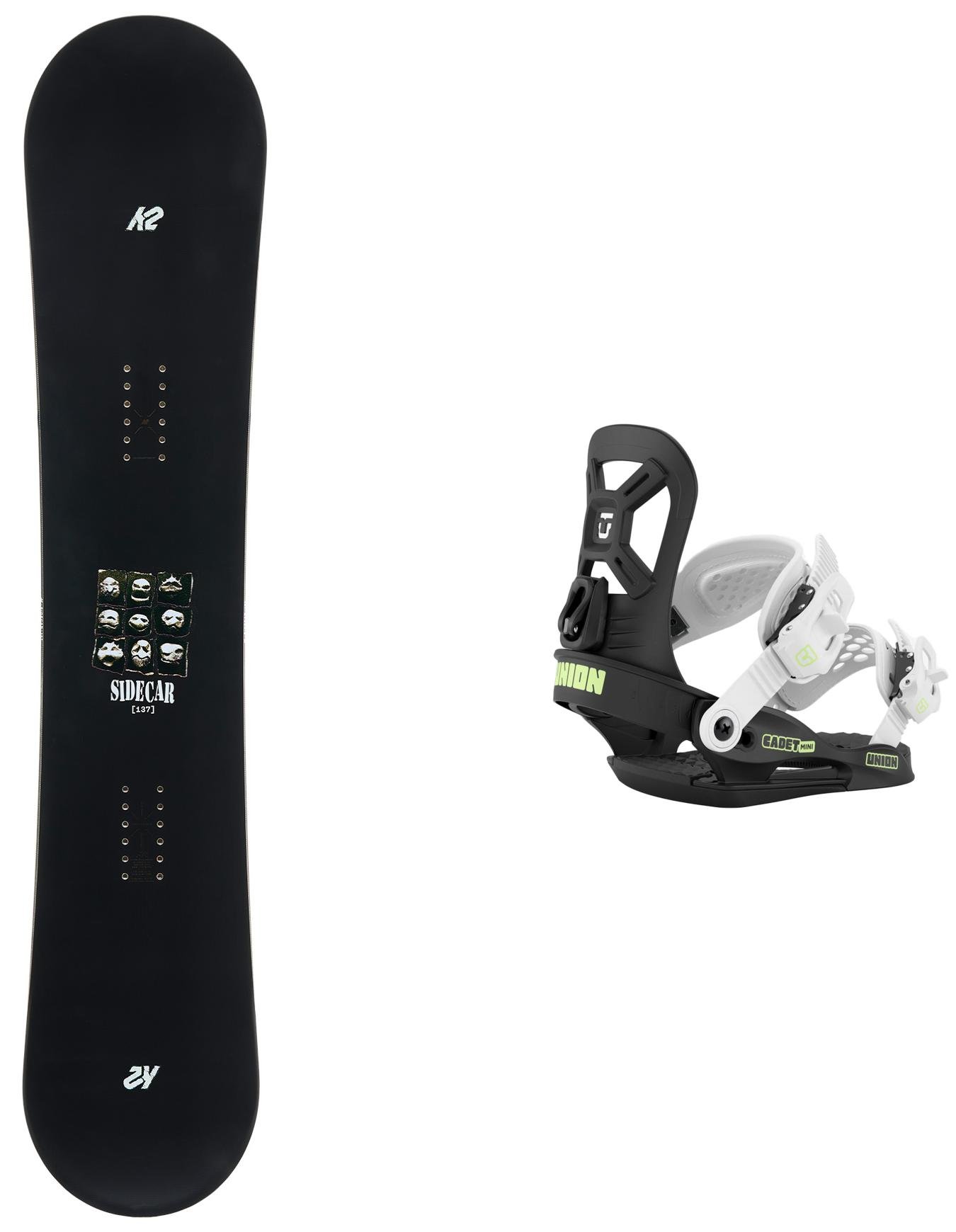 Pack Sidecar Black 2027 + K2 Snowboard