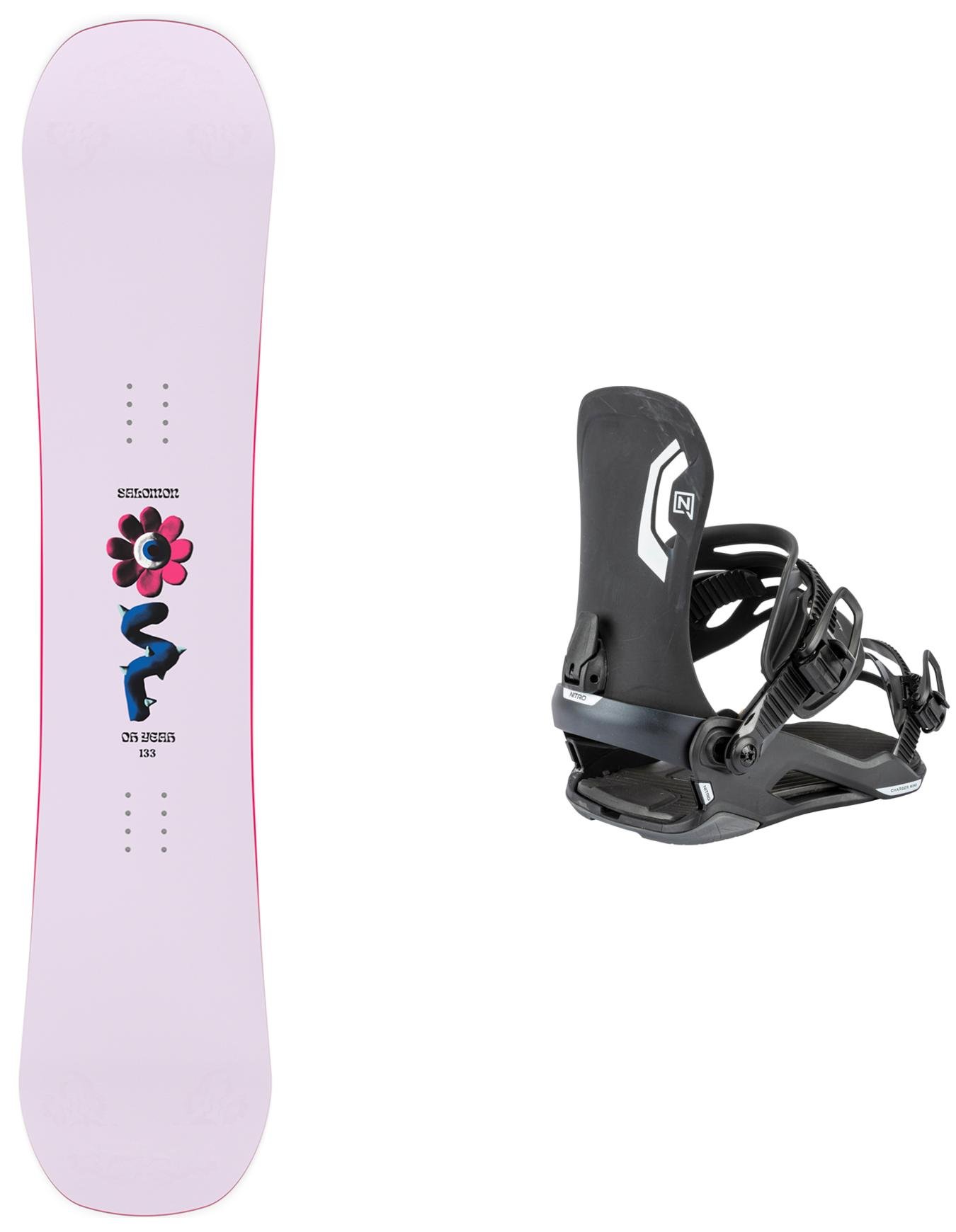 Pack Oh Yeah Grom 2027 + Salomon Snowboard