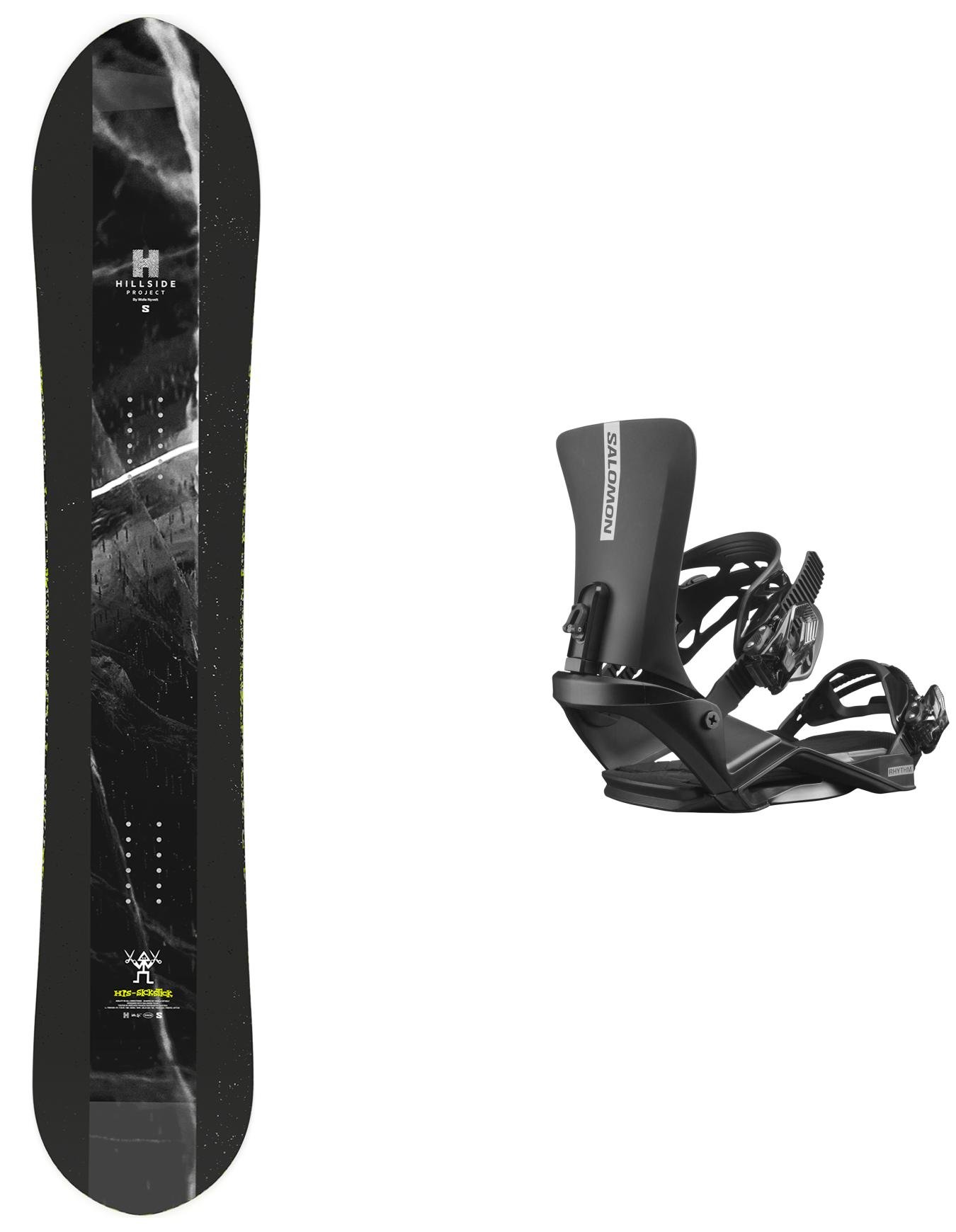 Pack HPS Sickstick 2027 + Salomon Snowboard