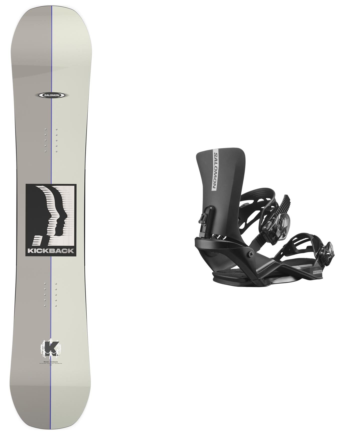 Pack Kickback 2027 + Salomon Snowboard
