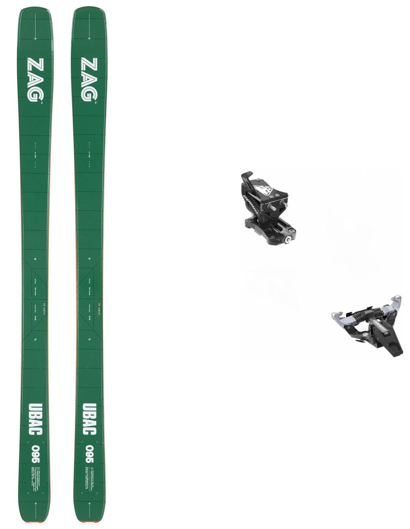 Pack Ubac 95 Forest Green 2027 + Zag