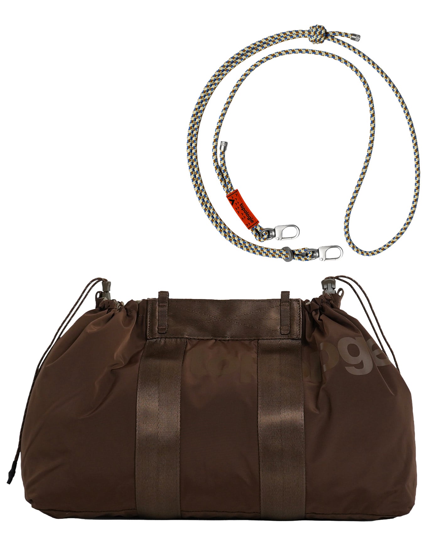 Pack Summit Tote Wide Medium Cocoa Tech Sateen + Topologie