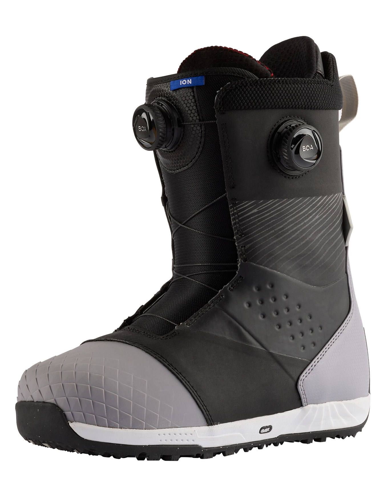 Burton Ion - Boots De Snowboard Homme Noir - Niveau Confirmé - Freeride - Saison 2025