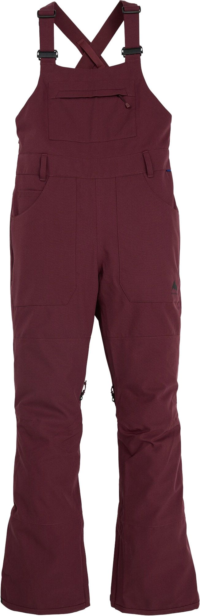 W Avalon Bib Pants Almandine + Burton