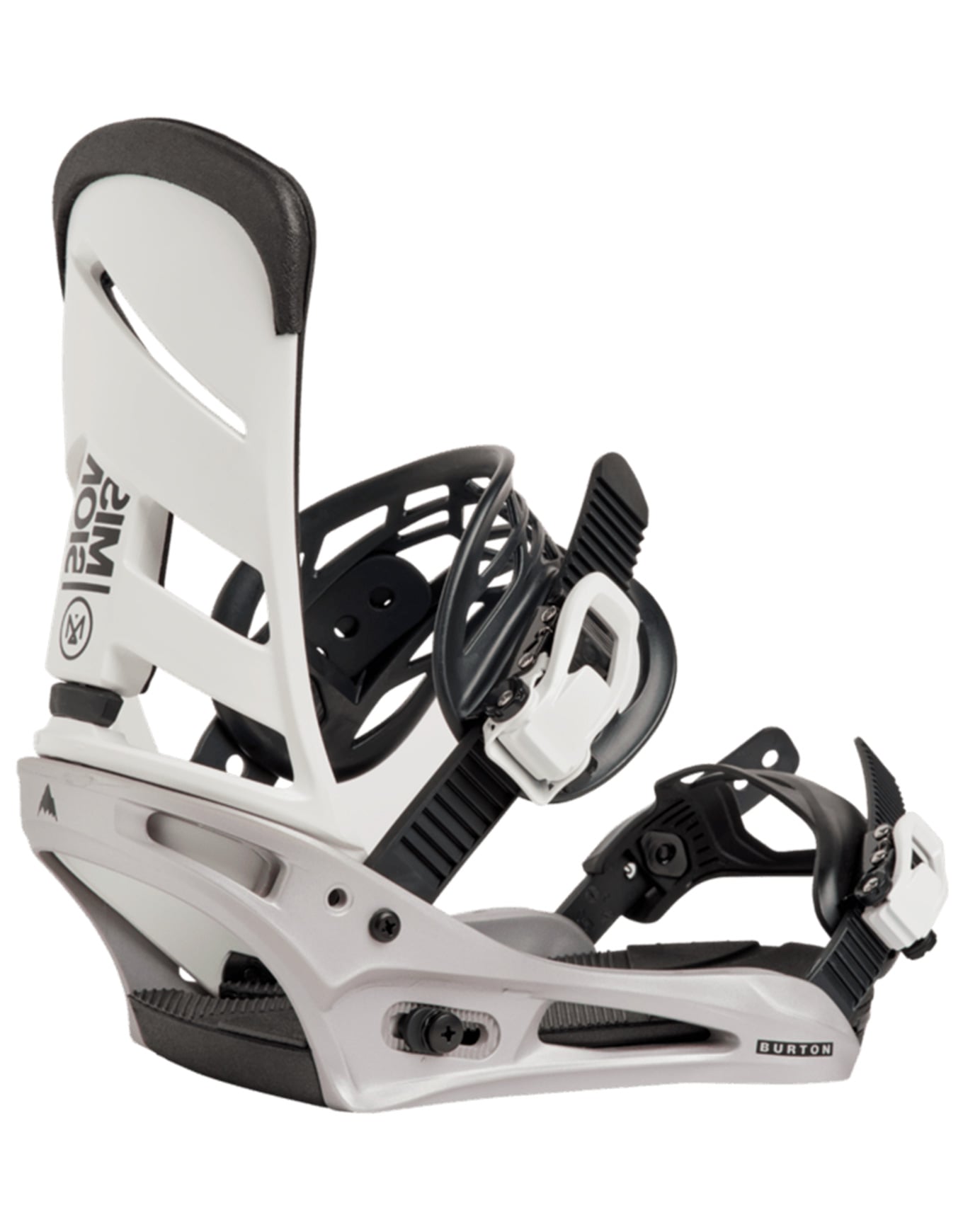 Mission White/Silver + Burton