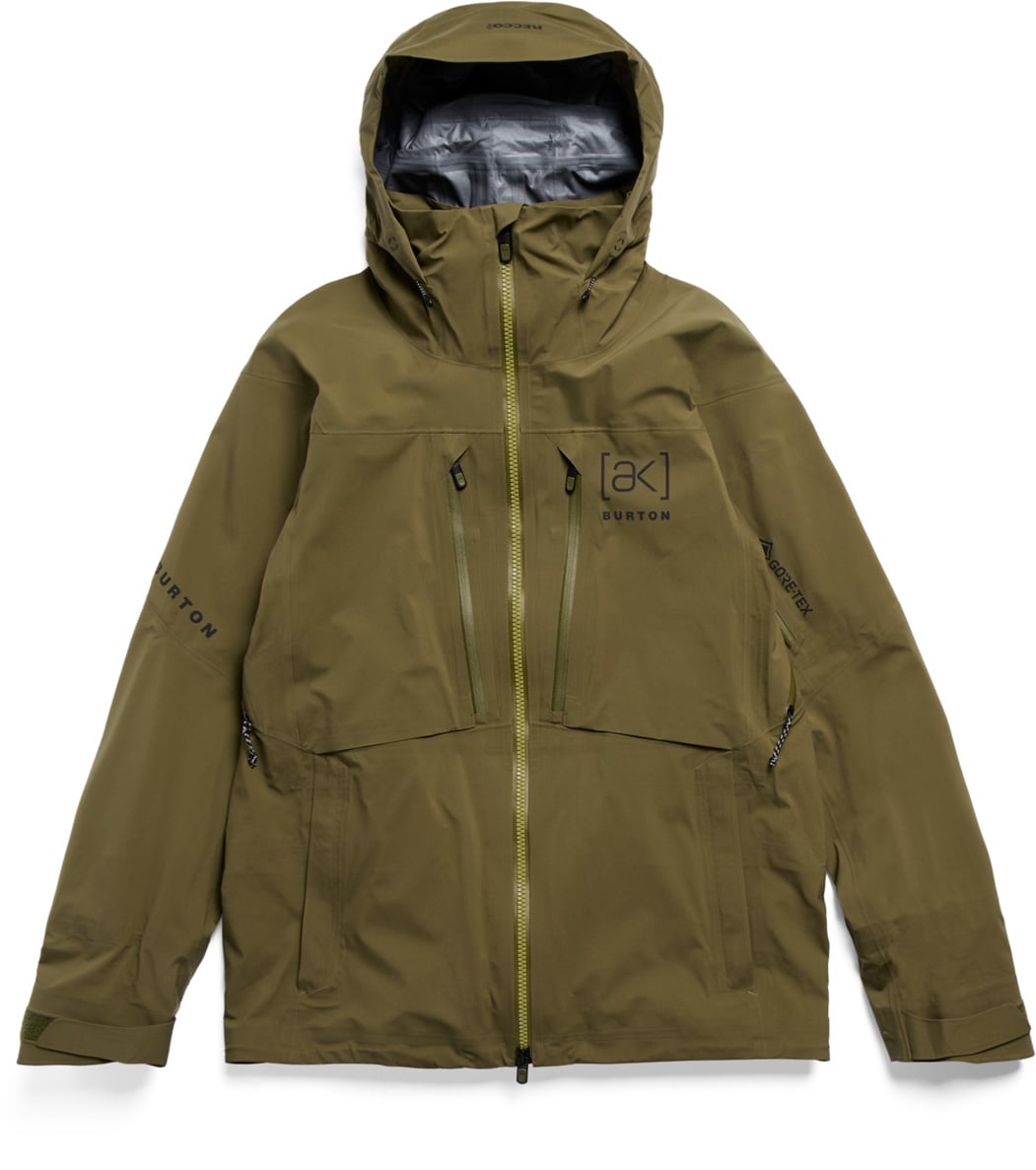 M AK Hover Gore-Tex C-Knit 3L Jacket Dried Moss + Burton