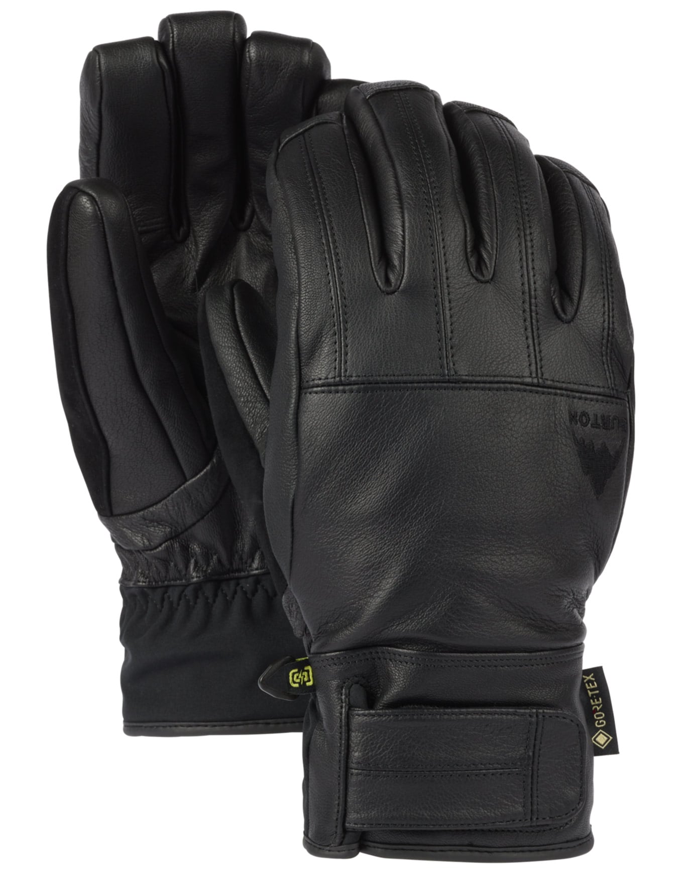 M Gondy Gore-Tex Leather Gloves True Black + Burton