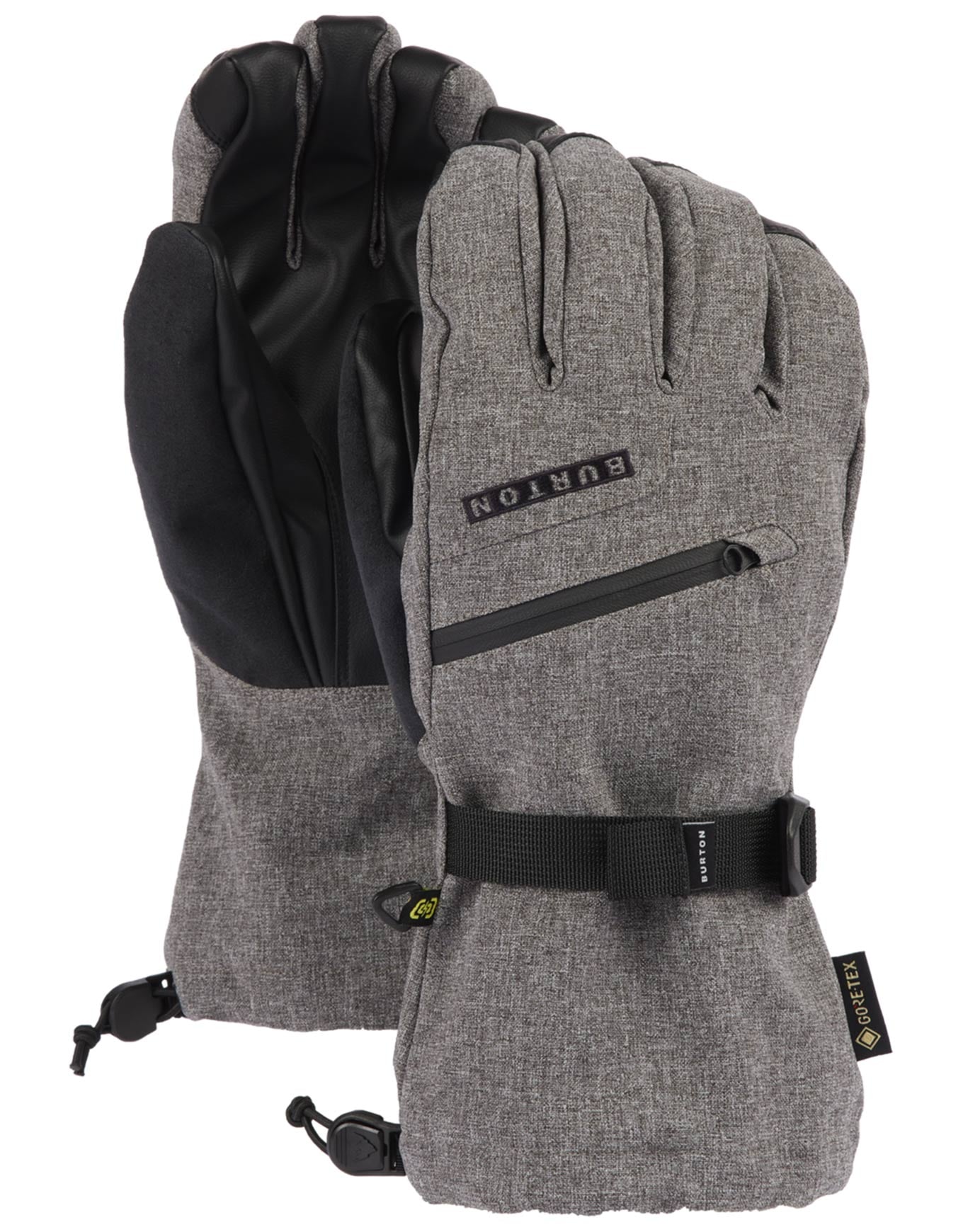 M Gore-Tex Gloves Gray Heather + Burton
