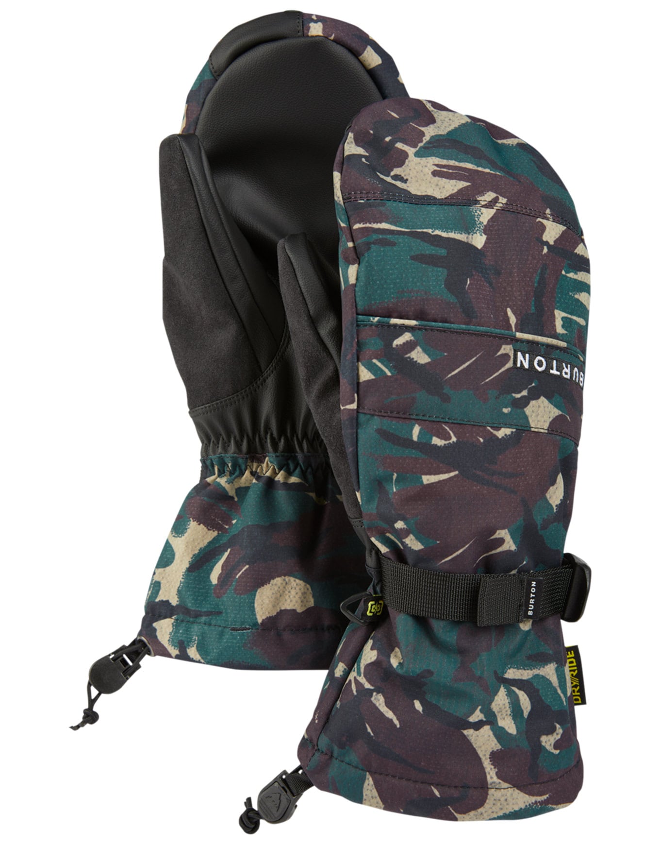 M Profile Mittens Seersucker Camo + Burton