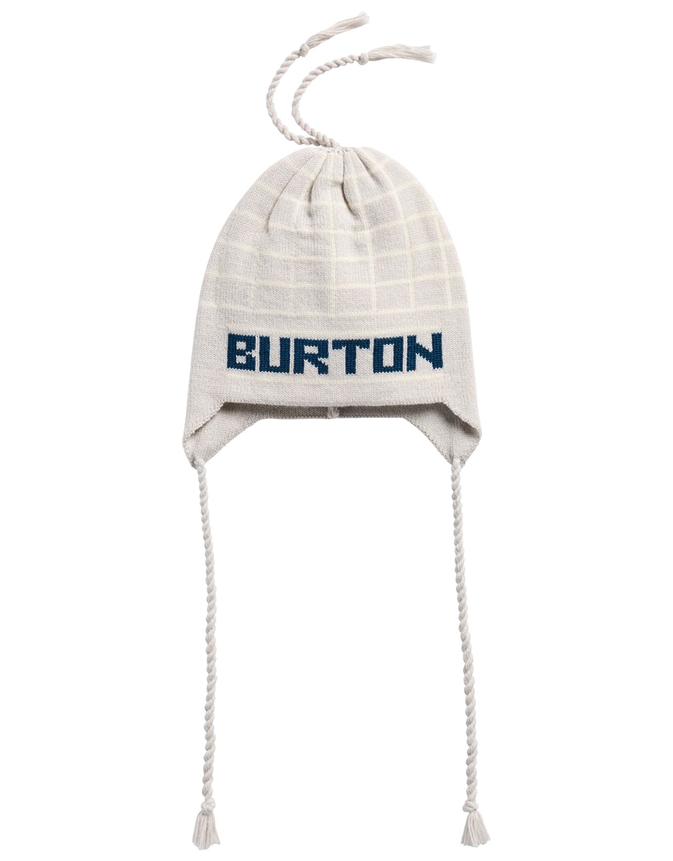 80'S Earflap Beanie Gryhtr/Stout White/Selvedge Blue + Burton