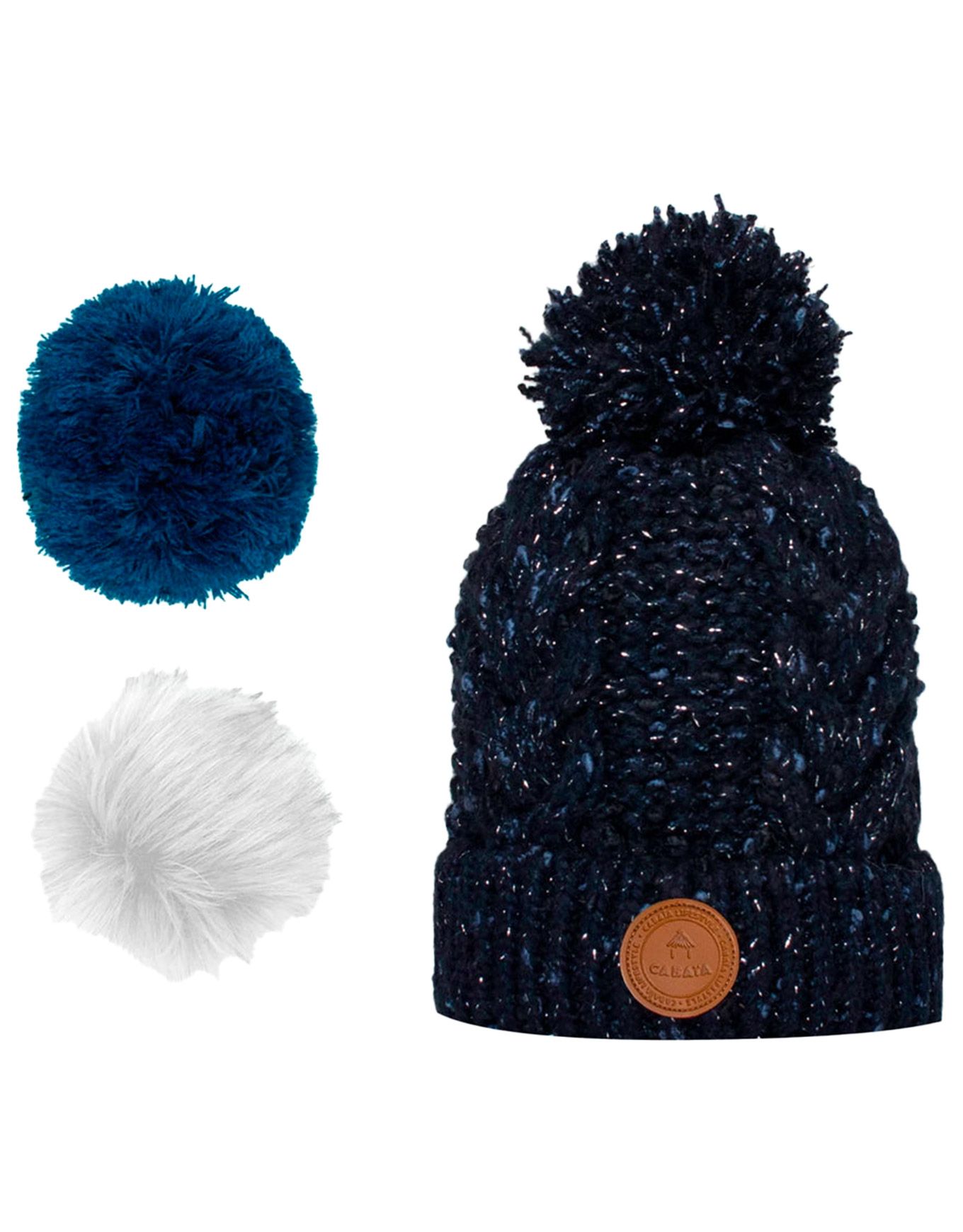 Brick Lane Beanie Navy + Cabaïa