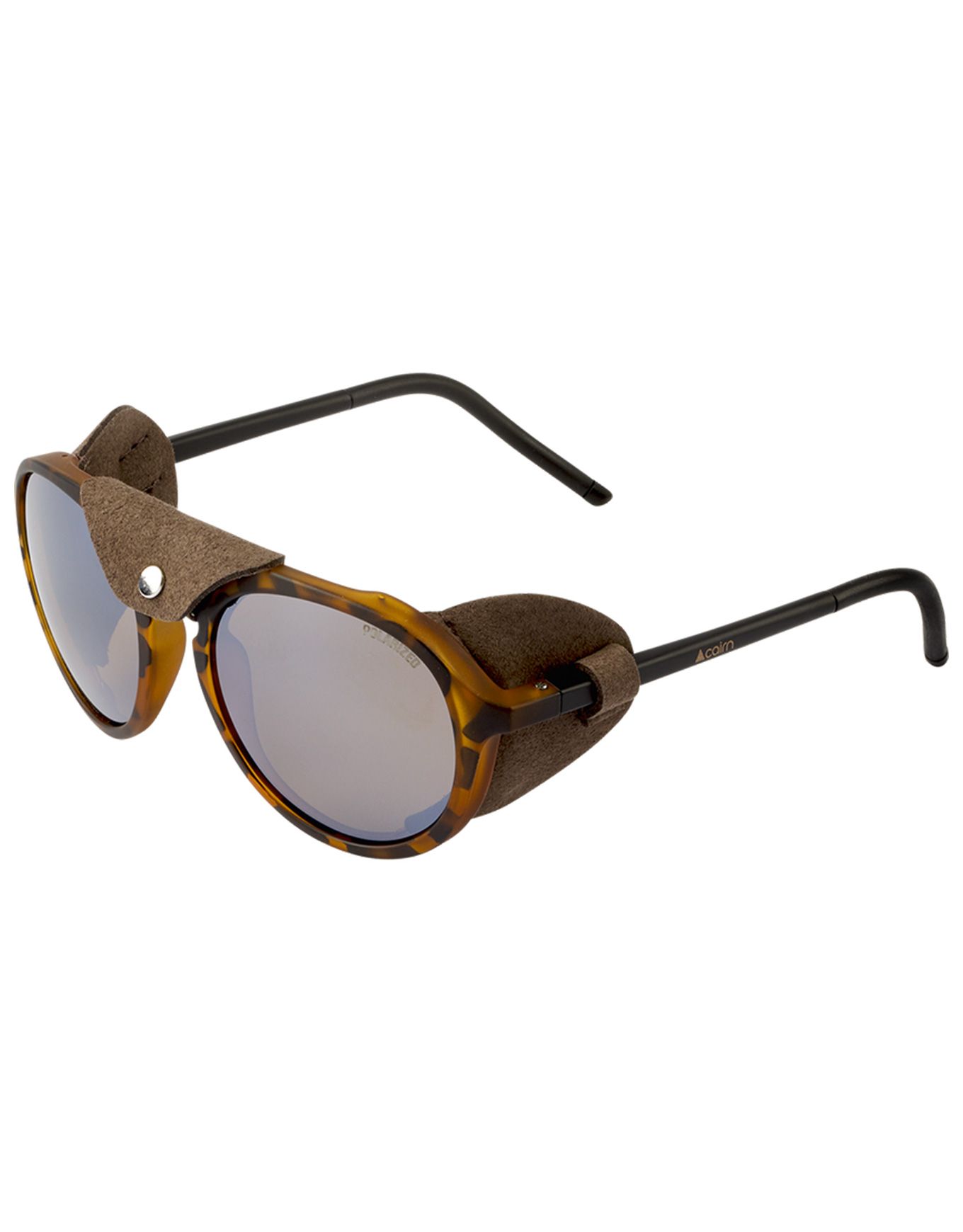 Fuji Polarized Mat Black Tortoise + Cairn