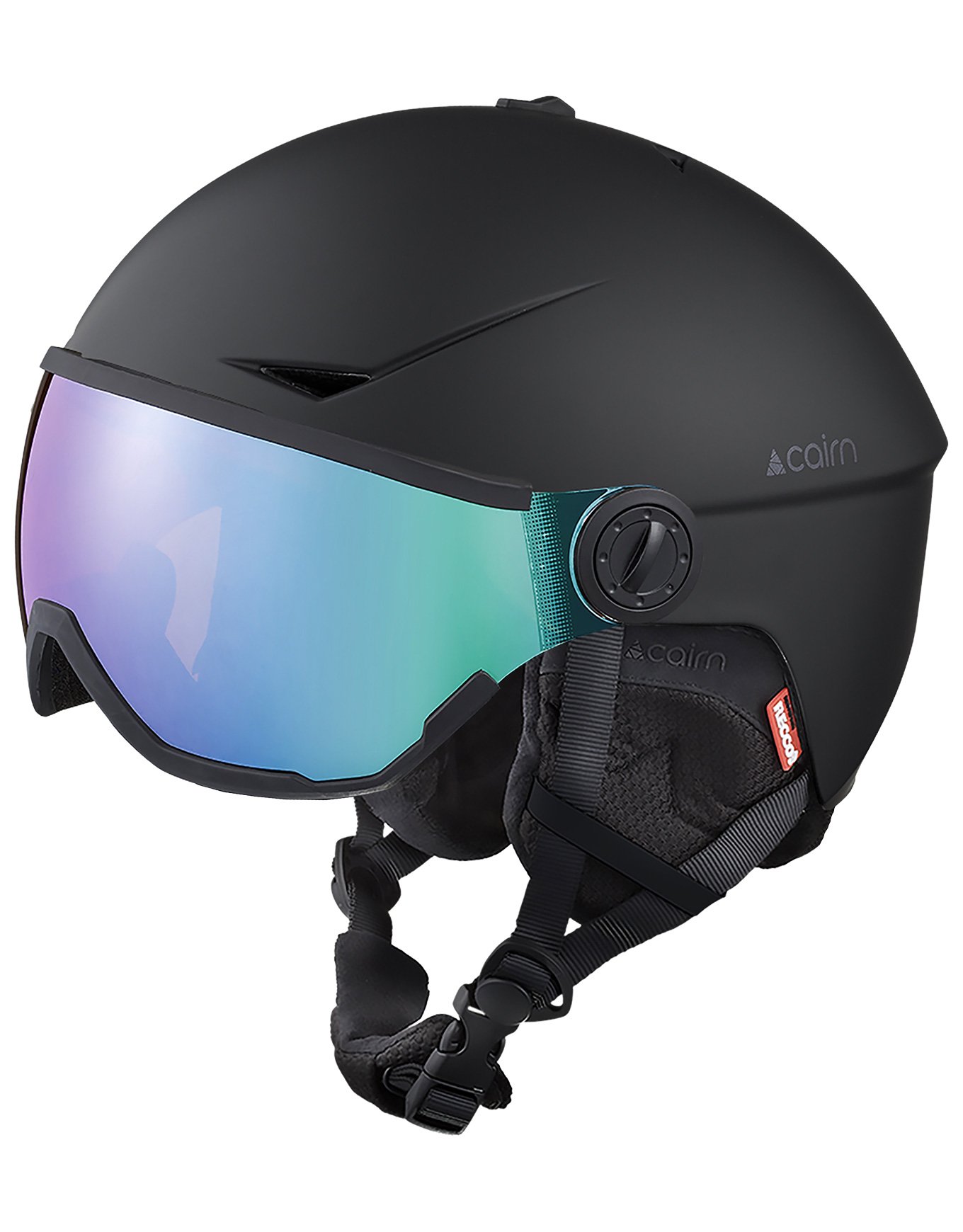 Rise II Visor Mat Black Cameleon + Cairn