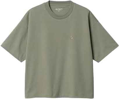 W' S/S Chester T-Shirt Yucca + Carhartt WIP