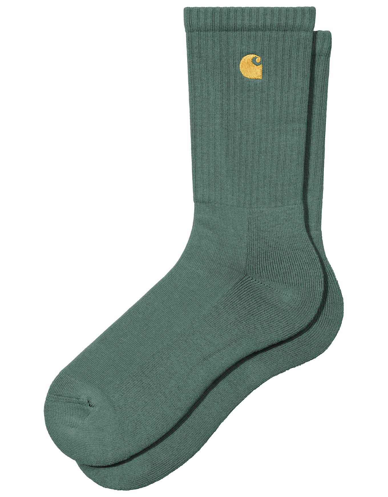 Chase Socks Silver Pine / Gold + Carhartt WIP