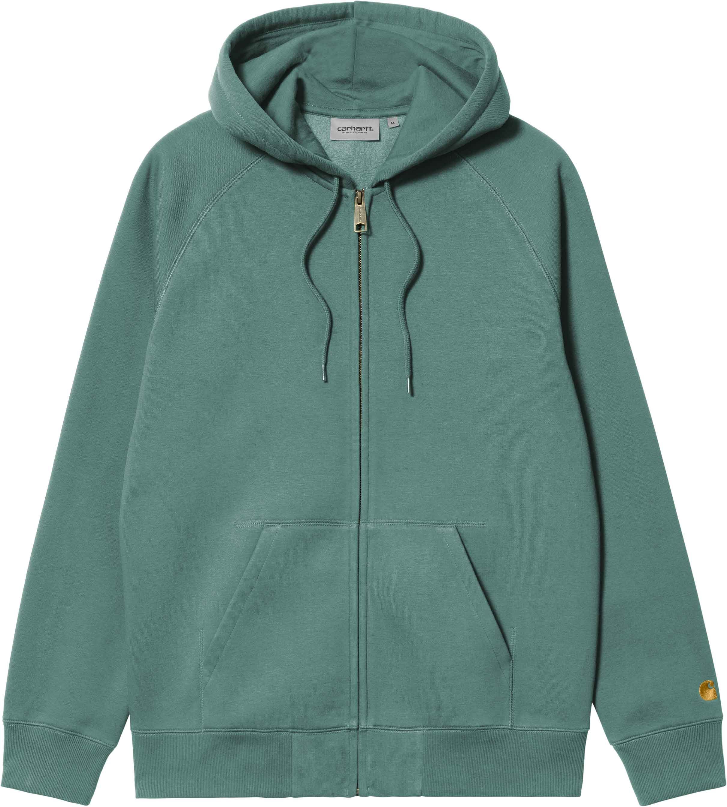 Hooded Chase Jacket Silver Pine / Gold + Carhartt WIP