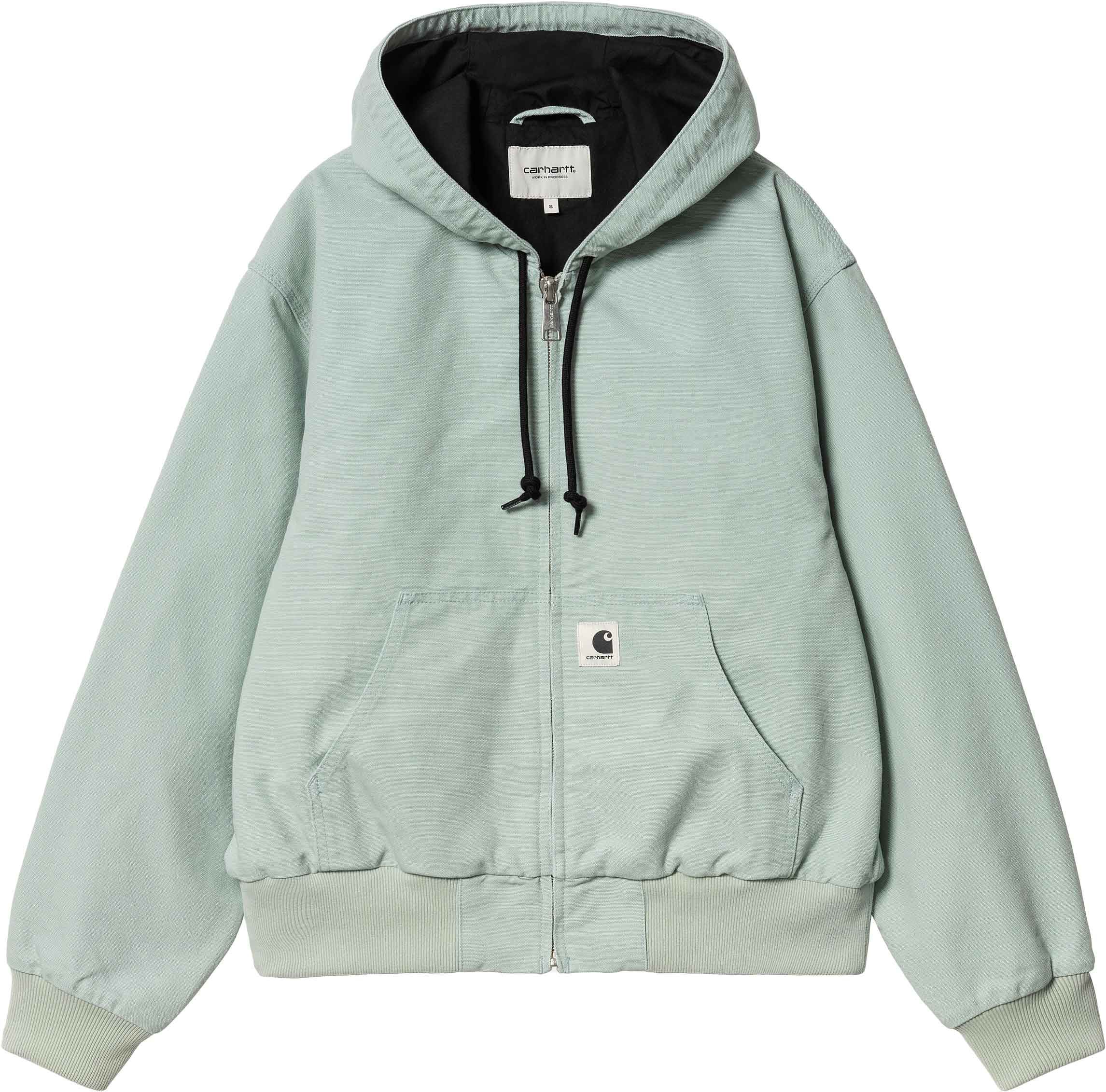 W' Og Active Jacket Rinsed Frosted Green + Carhartt WIP