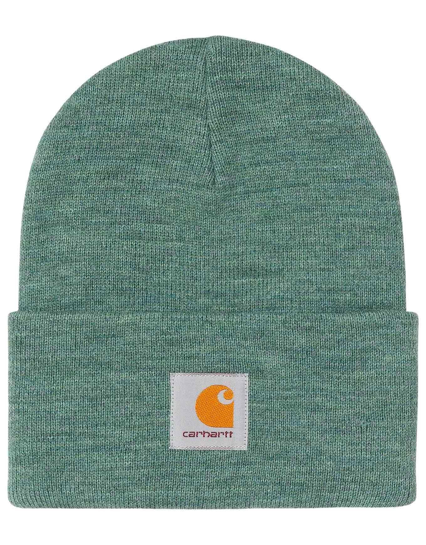Acrylic Watch Hat Silver Pine Heather + Carhartt WIP
