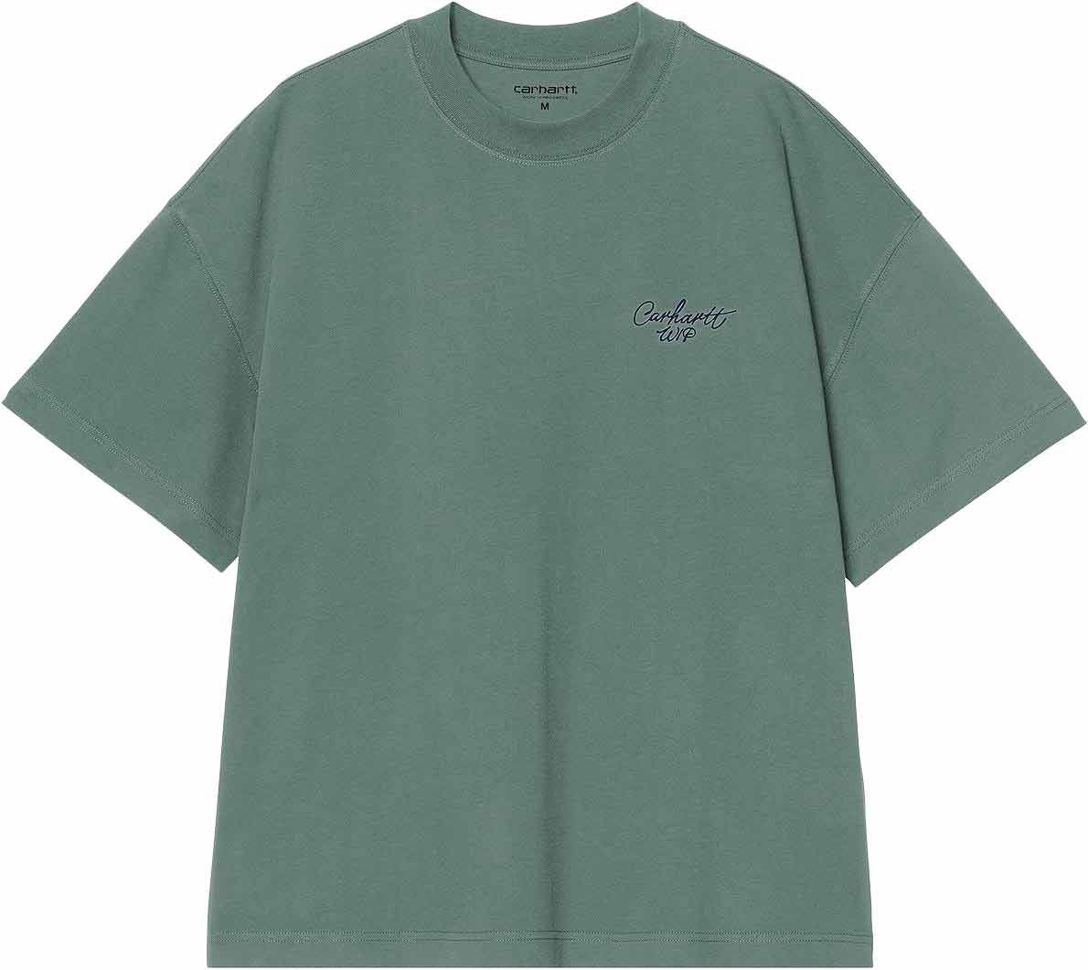 S/S Signature Script T-Shirt Silver Pine Jupiter + Carhartt WIP